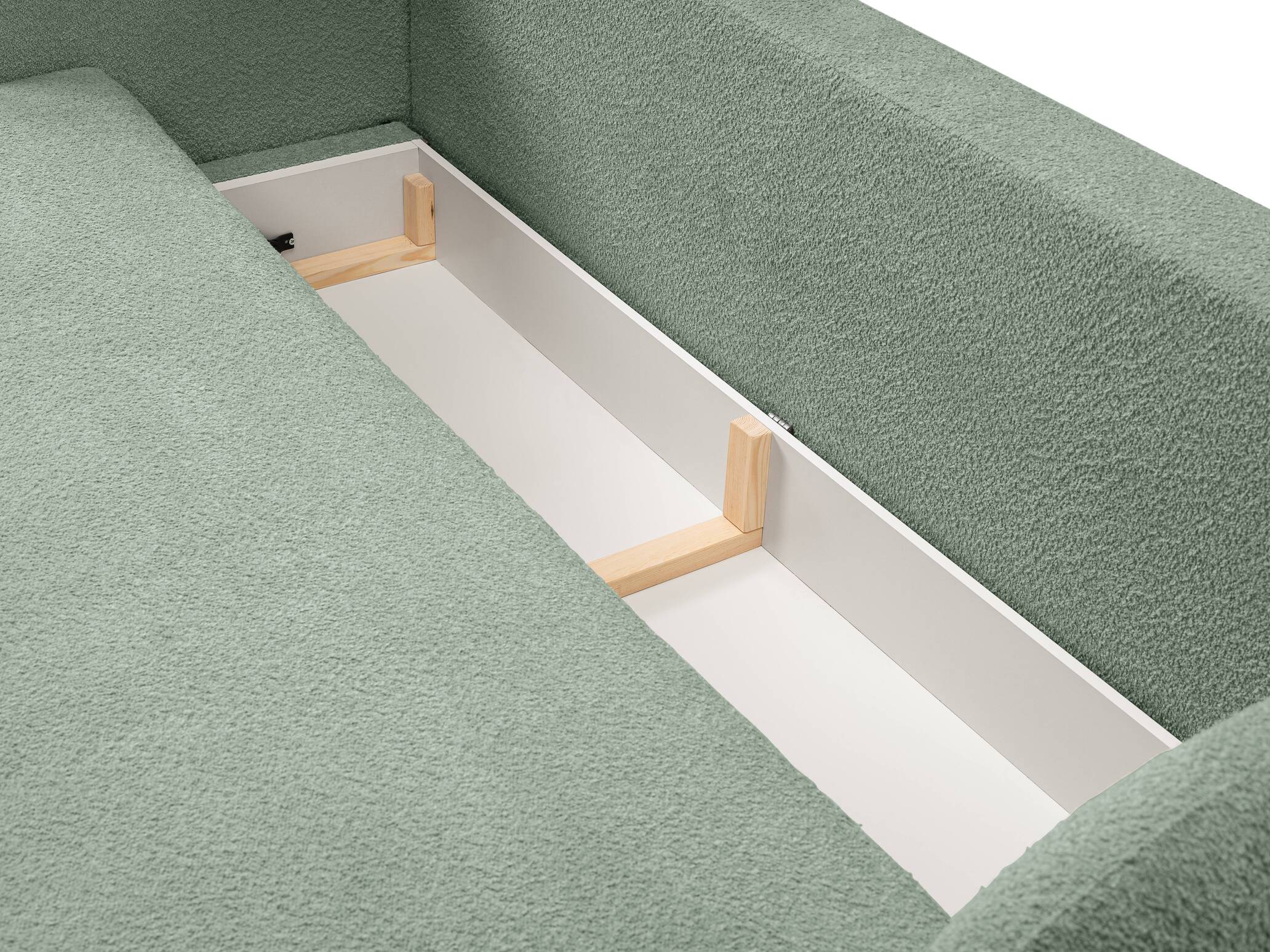 Lask OLIO Sofa Bed with Storage – 238 x 101 cm