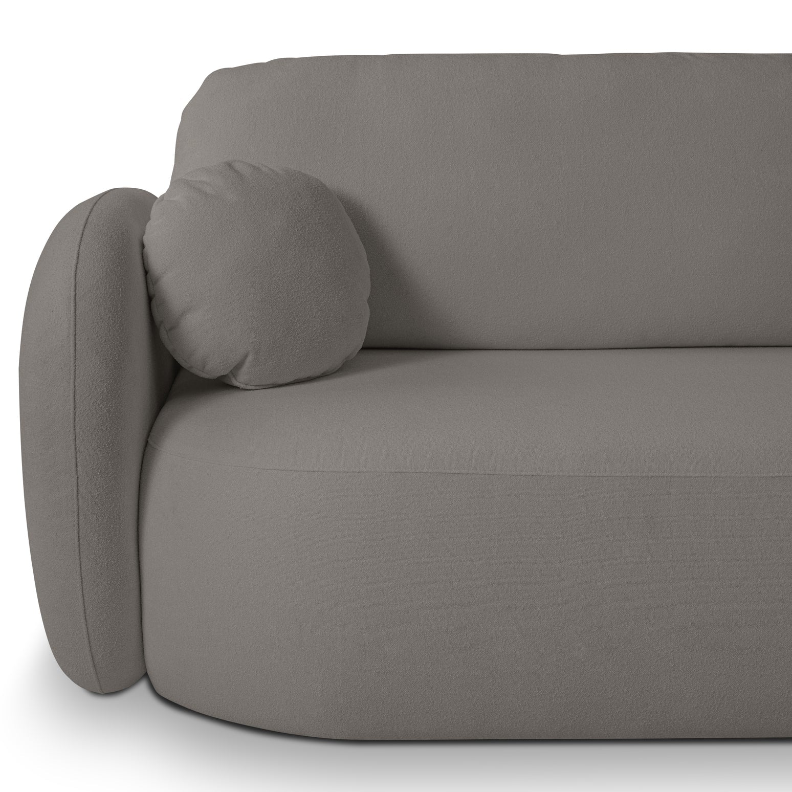 Lask OLIO Rounded Corner Sofa Bed – 261 x 177 cm – Left or Right Configuration