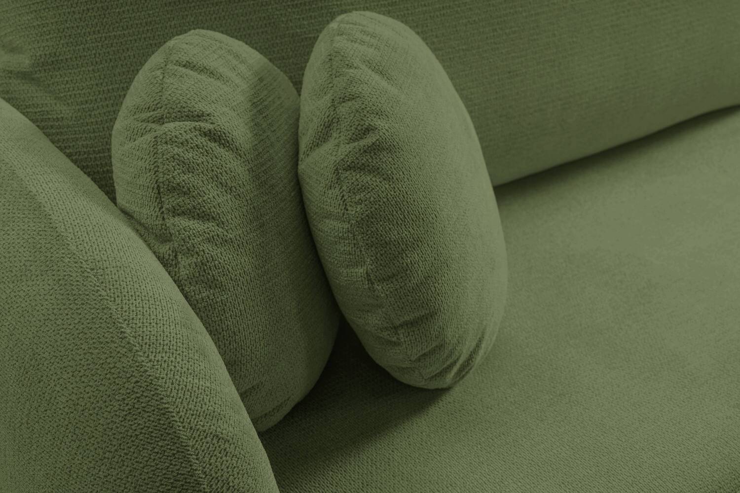 Lask OLIO Rounded Corner Sofa Bed – 261 x 177 cm – Left or Right Configuration