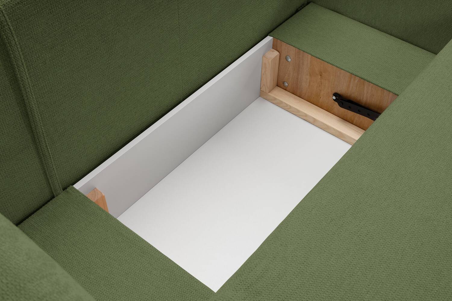 Lask OLIO Rounded Corner Sofa Bed – 261 x 177 cm – Left or Right Configuration