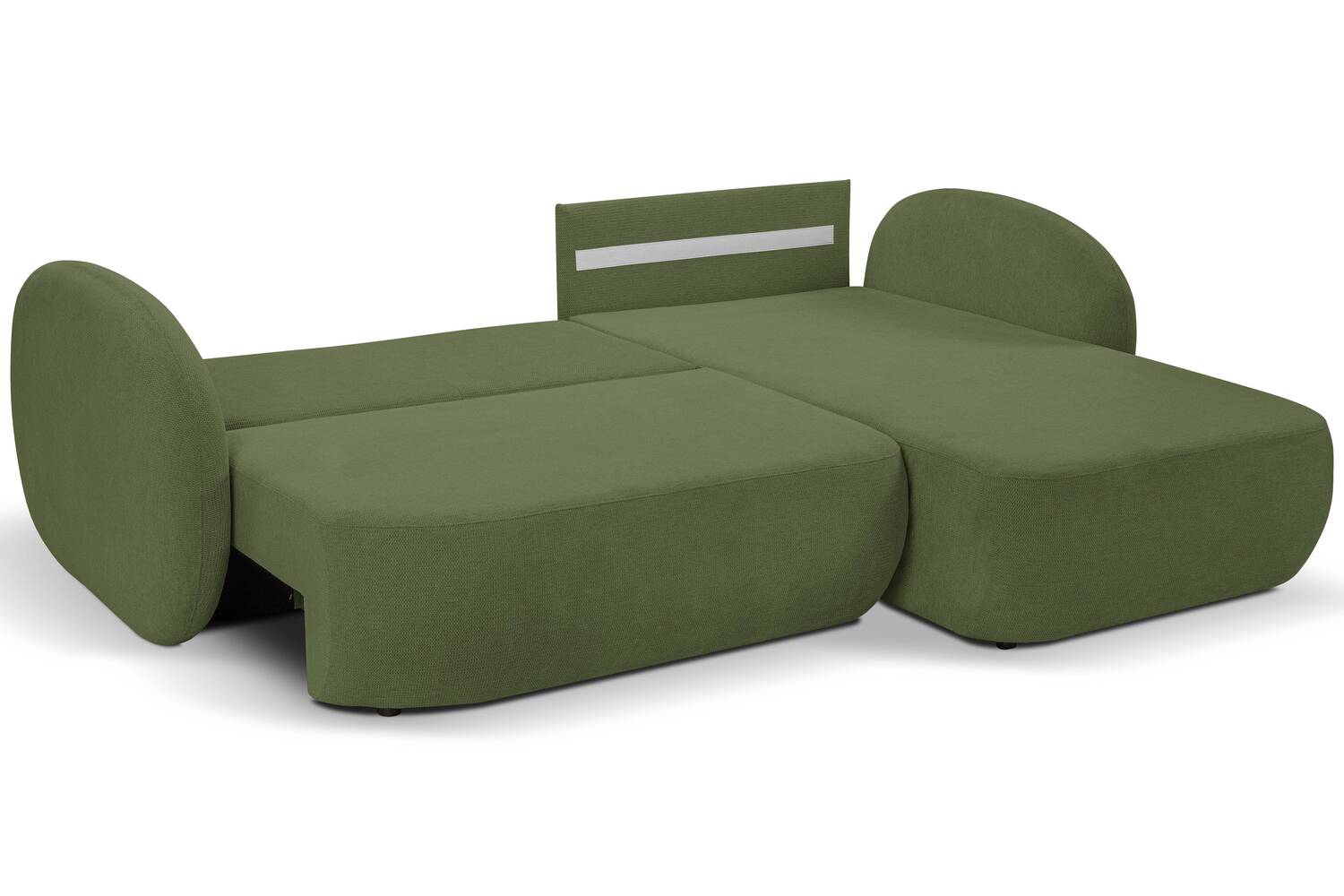 Lask OLIO Rounded Corner Sofa Bed – 261 x 177 cm – Left or Right Configuration