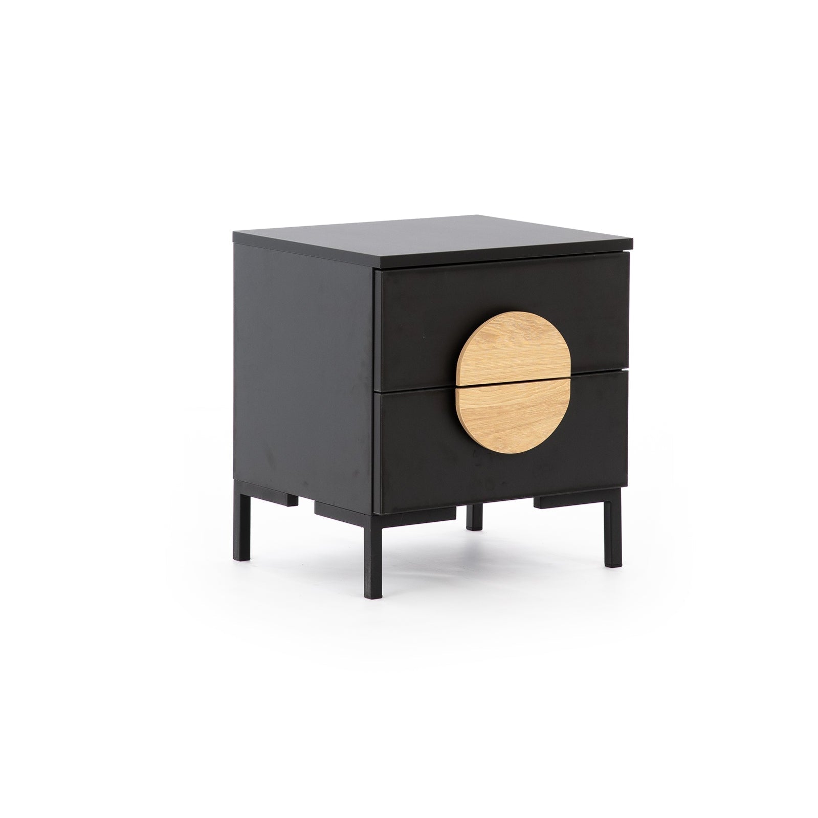 NE Ovalo Bedside Table – 2 Drawers