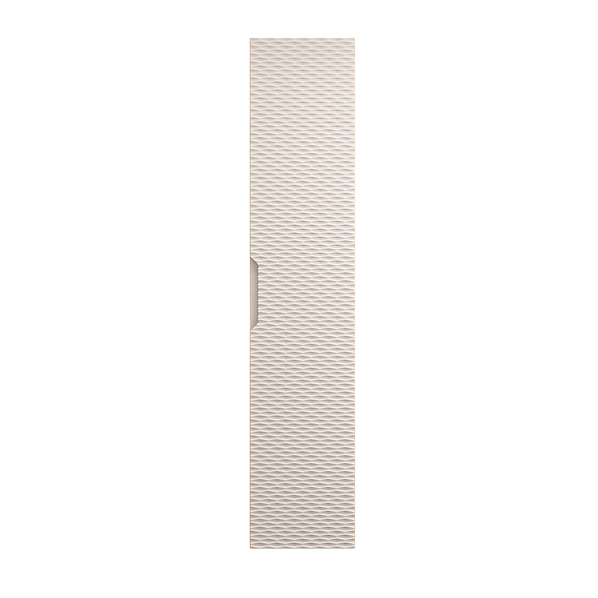 Ozean Hochschrank 1 Tür – Geölte Eiche / Beige, 35 cm