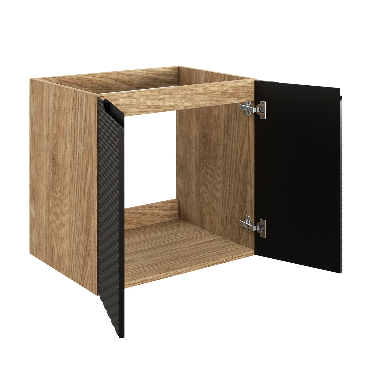 Ocean Black Waschtischunterschrank Set 60 / 70 / 80 / 90 / 120 cm – Konfigurieren Sie Ihr Badezimmer