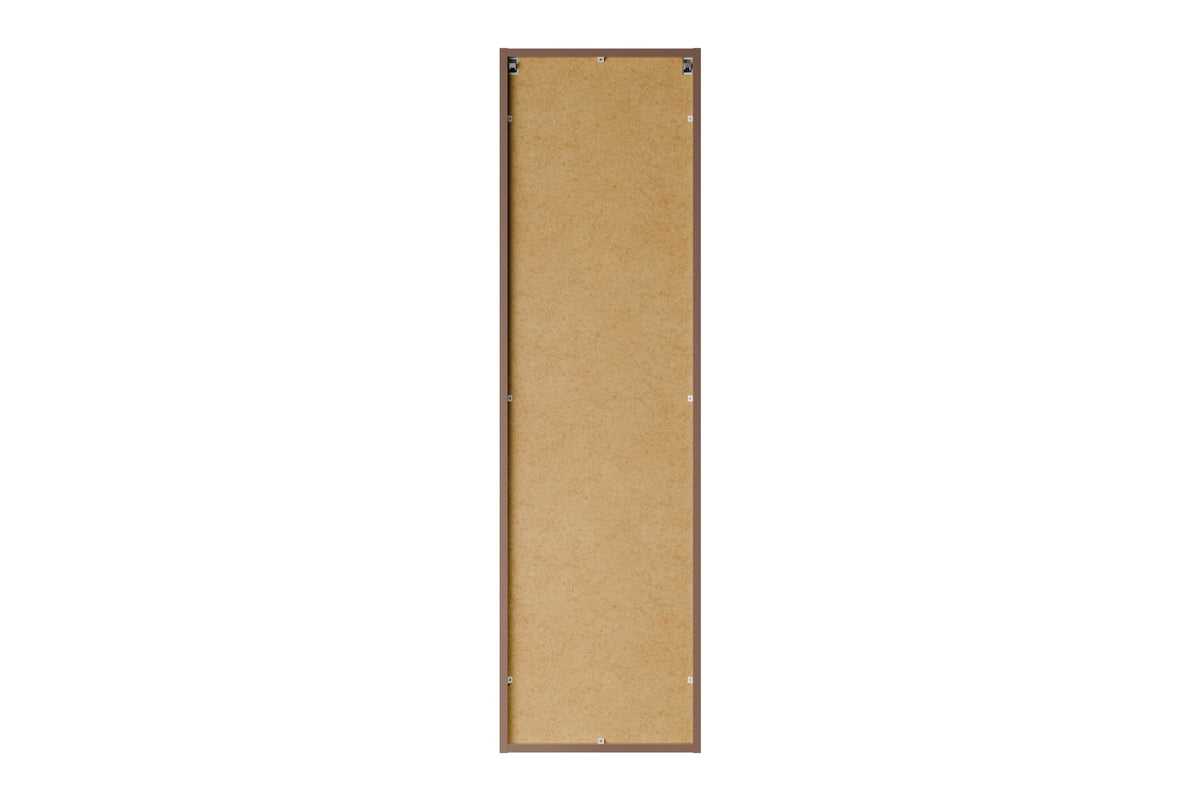 Ovalia Cremona tall cabinet – rear view showing wall-mounting system