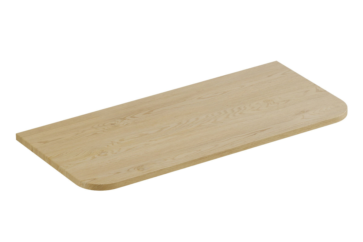 Ovalia Cremona Vanity Unit 80 / 100 / 120 cm  – Cremona Oak, 2 Drawers – Configure Your Bathroom