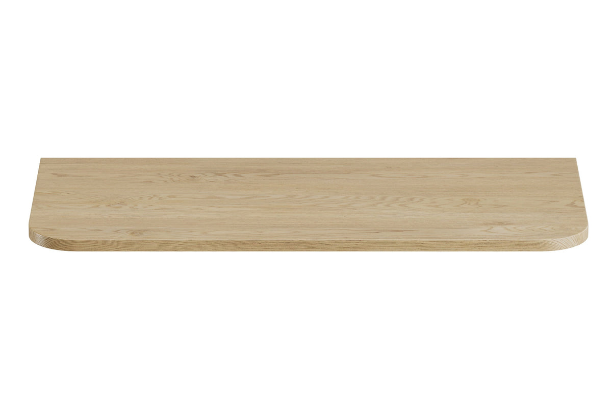 Ovalia Cremona Vanity Unit 80 / 100 / 120 cm  – Cremona Oak, 2 Drawers – Configure Your Bathroom