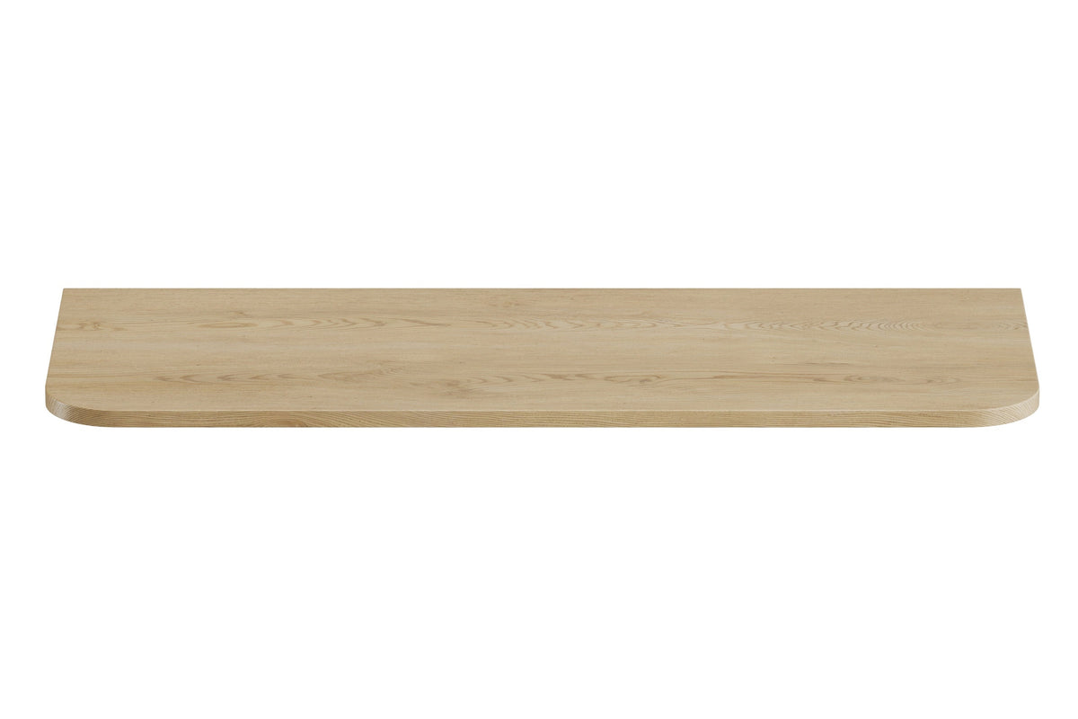 Ovalia Cremona Vanity Unit 80 / 100 / 120 cm  – Cremona Oak, 2 Drawers – Configure Your Bathroom