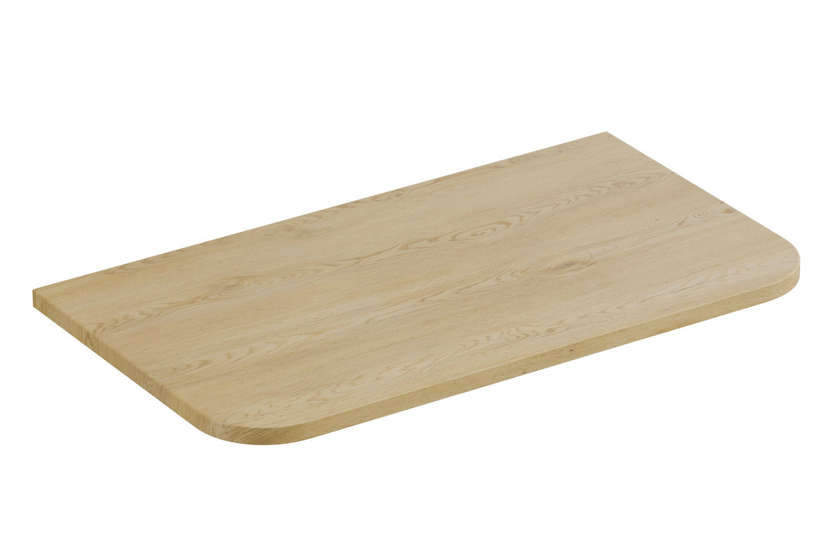 Ovalia Cremona Vanity Unit 80 / 100 / 120 cm  – Cremona Oak, 2 Drawers – Configure Your Bathroom