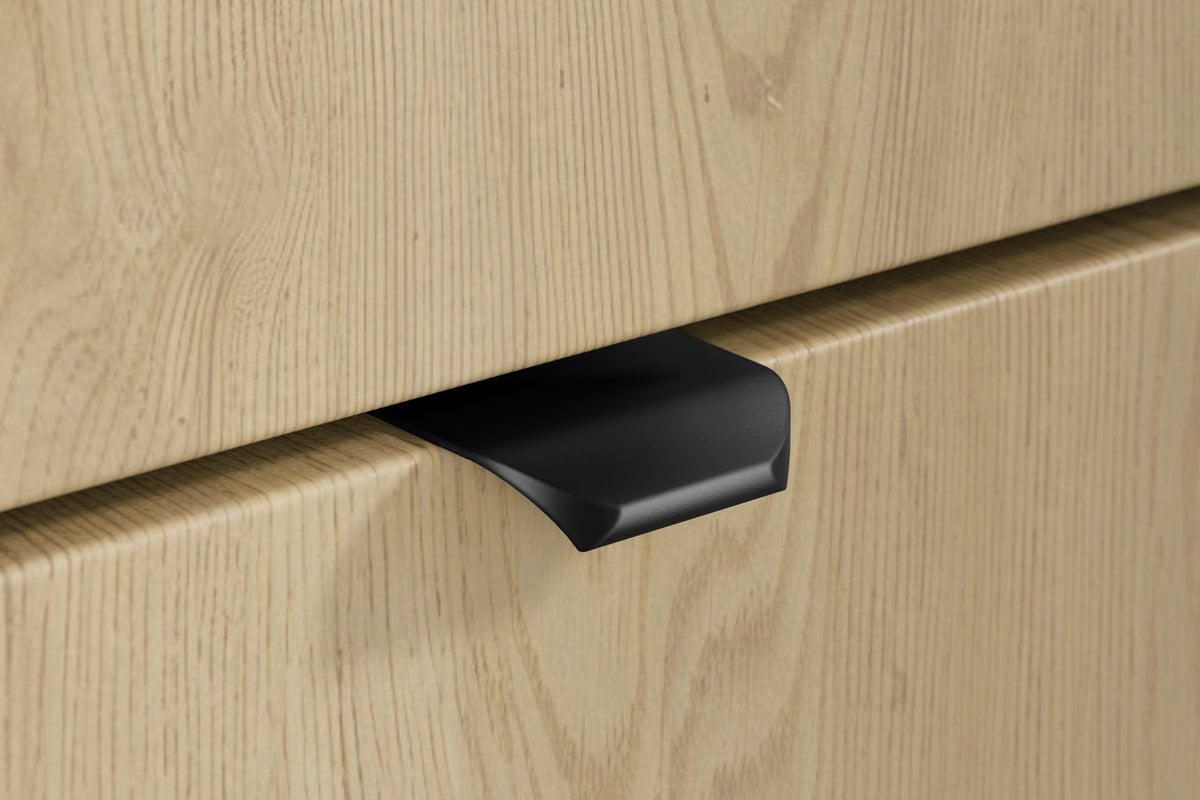 Ovalia Cremona Vanity Unit 80 / 100 / 120 cm  – Cremona Oak, 2 Drawers – Configure Your Bathroom