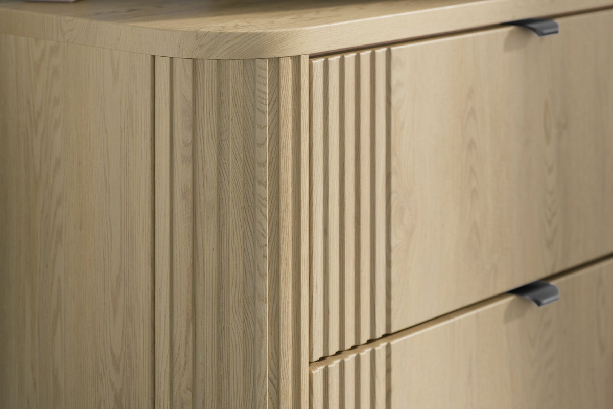 Ovalia Cremona Vanity Unit 80 / 100 / 120 cm  – Cremona Oak, 2 Drawers – Configure Your Bathroom