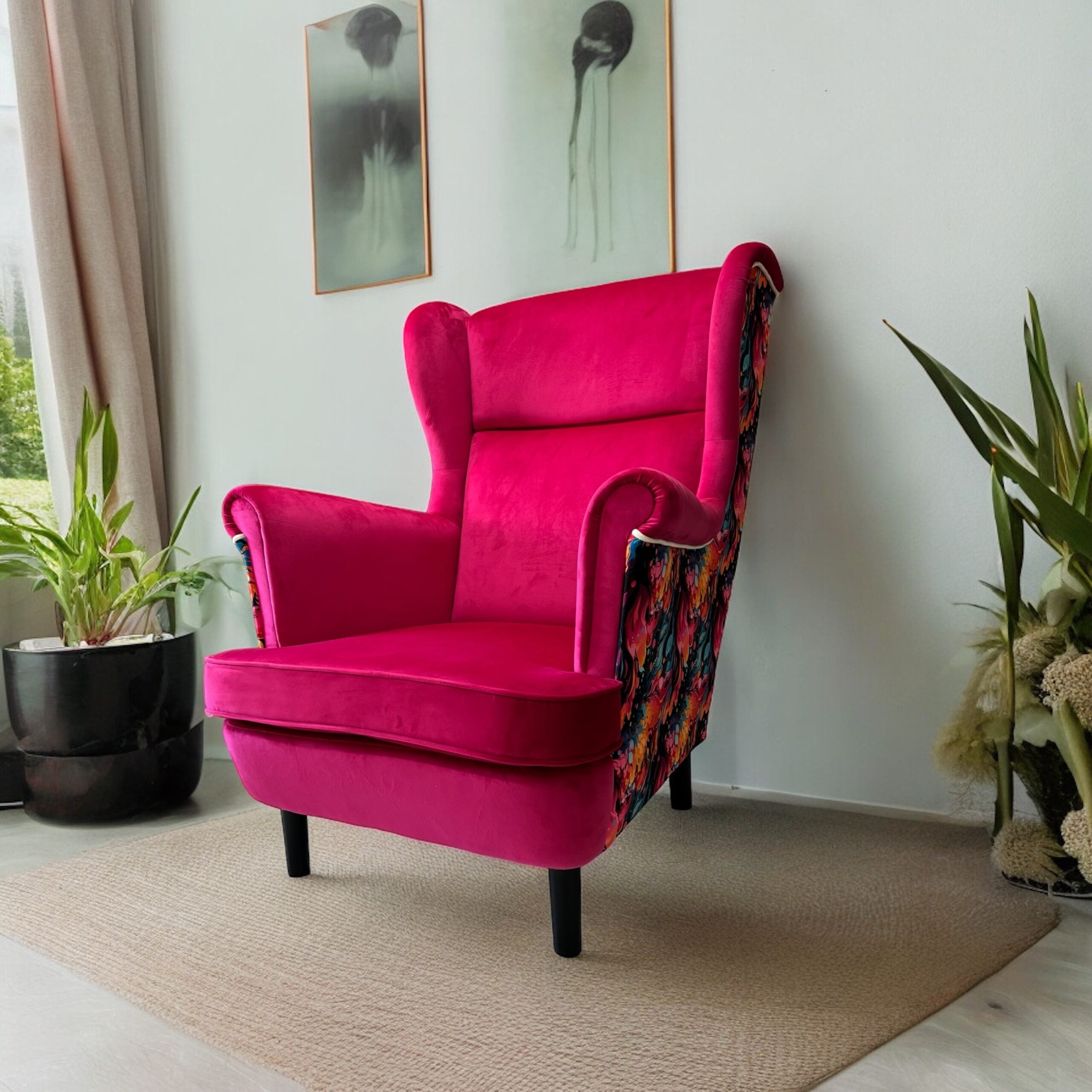 MR Wing Chair – Comfort in Style - Multiple Colour Options Available