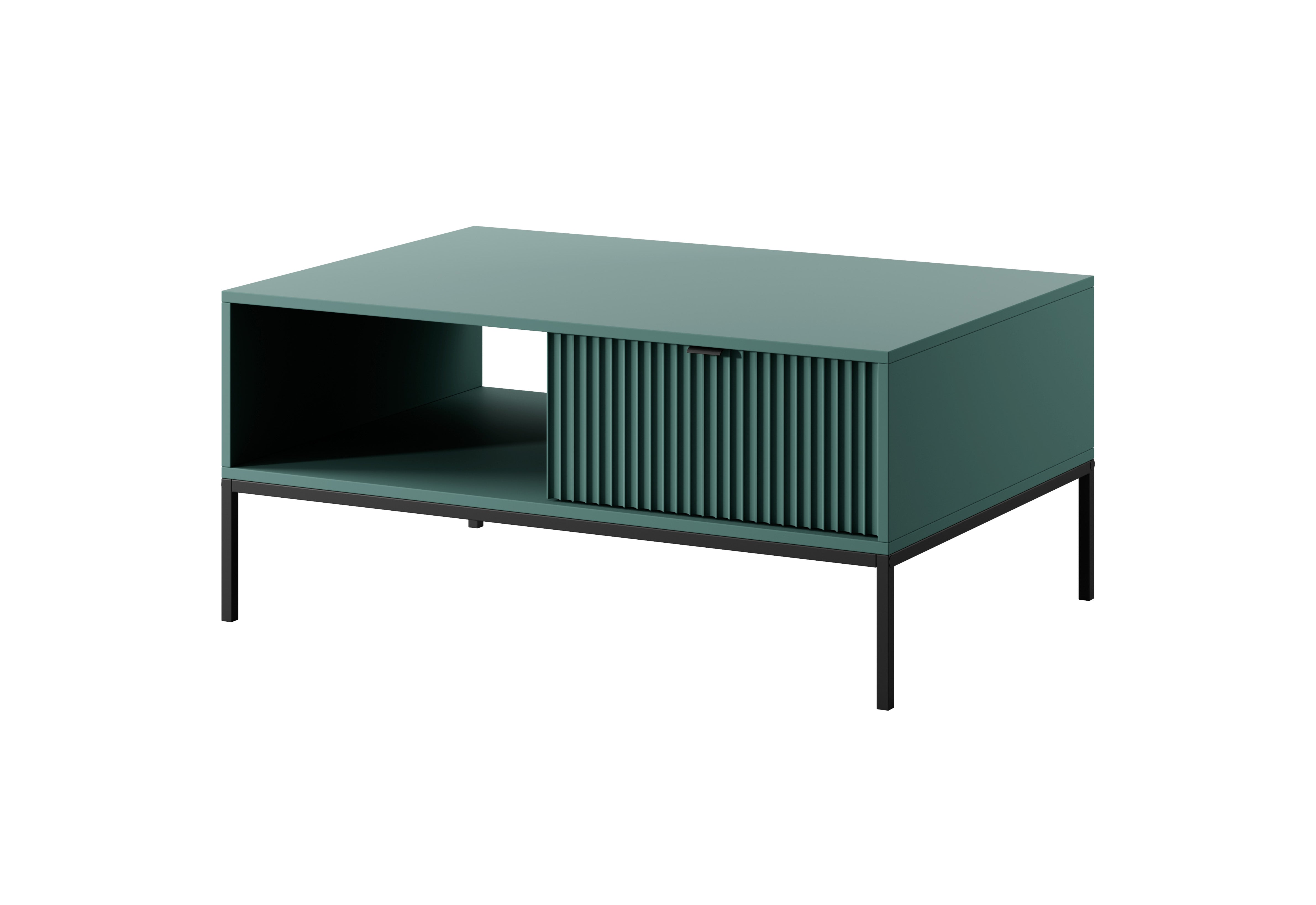 Nova Couchtisch Labrador Grün - Modernes Design und praktische Funktionalität