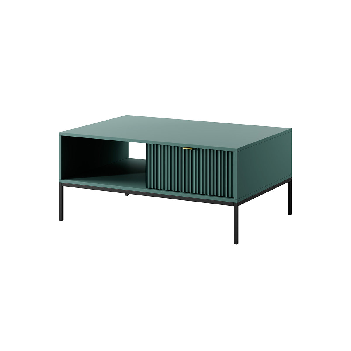 Nova Couchtisch Labrador Grün - Modernes Design und praktische Funktionalität