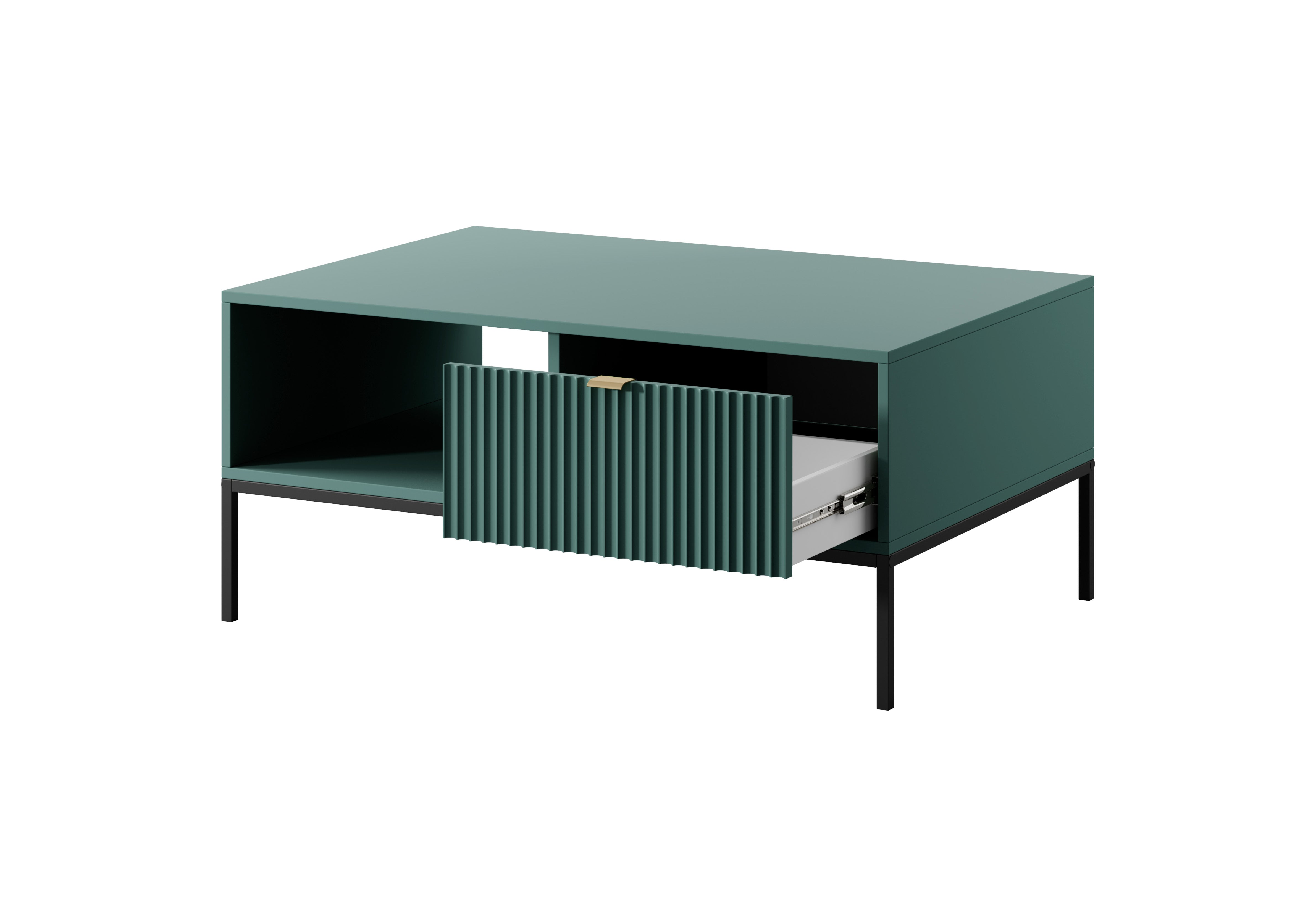 Nova Couchtisch Labrador Grün - Modernes Design und praktische Funktionalität