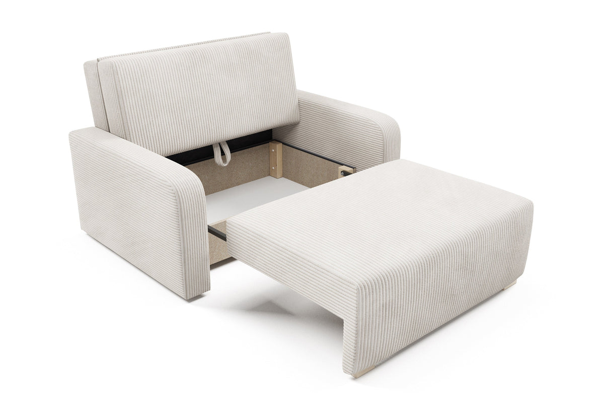 Schlafsofa Ness II – 2-Sitzer mit Stauraum