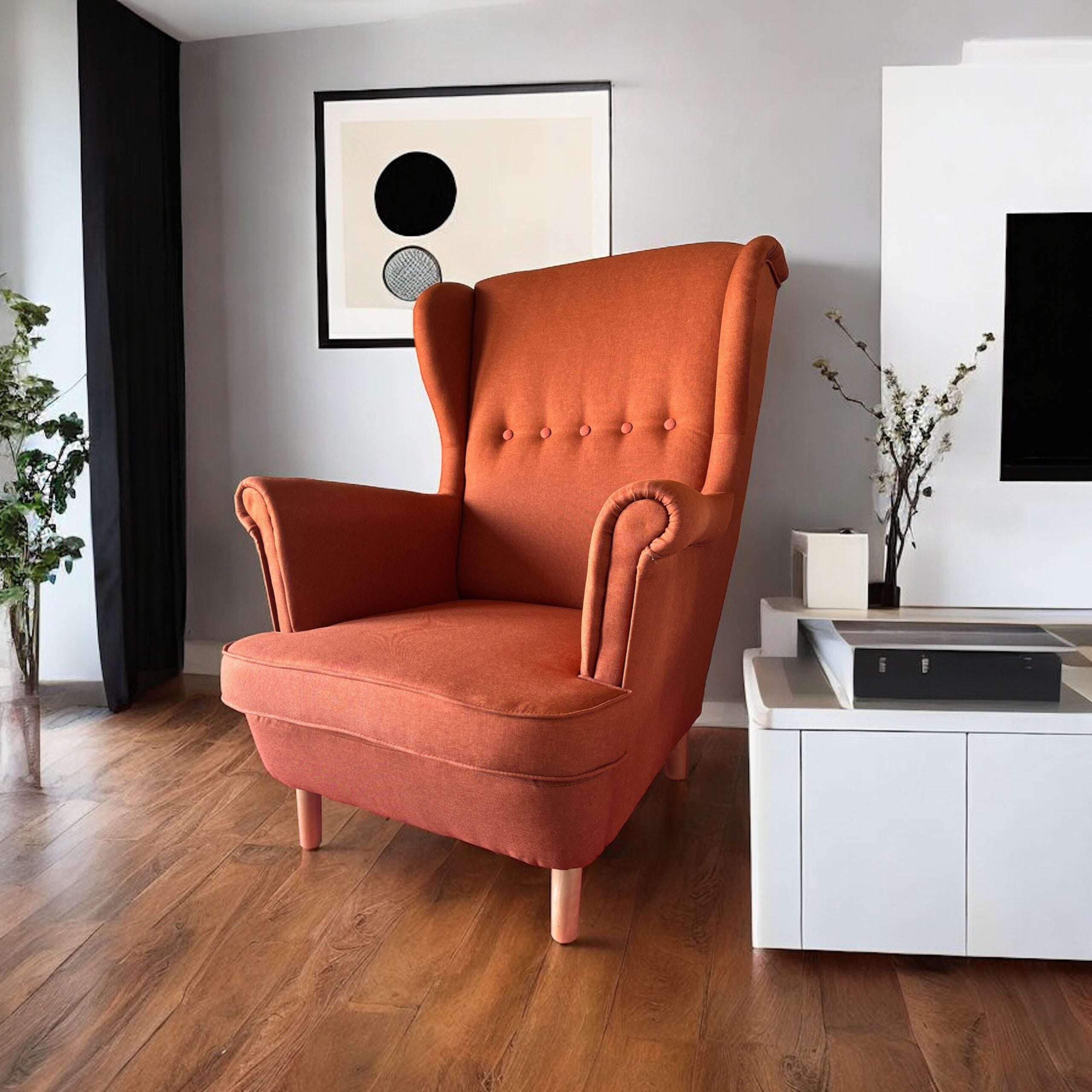 MR Wing Chair – Comfort in Style - Multiple Colour Options Available