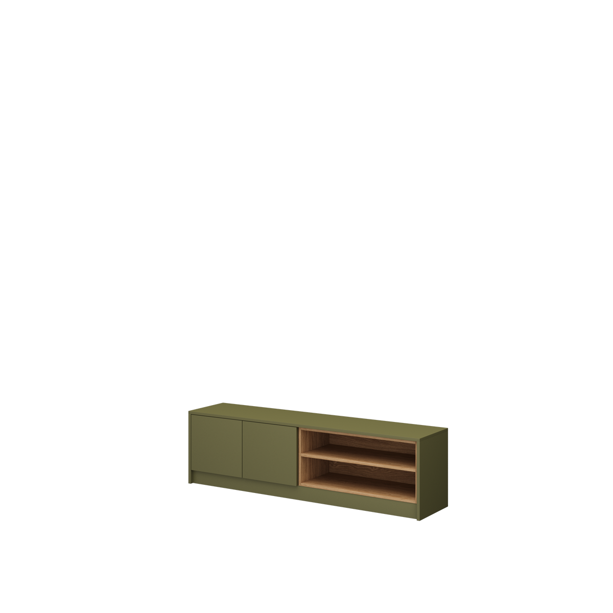 Genius TV Unit – Two-Tone Finish, 160 cm