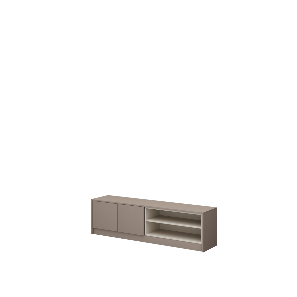 Genius TV Unit – Two-Tone Finish, 160 cm