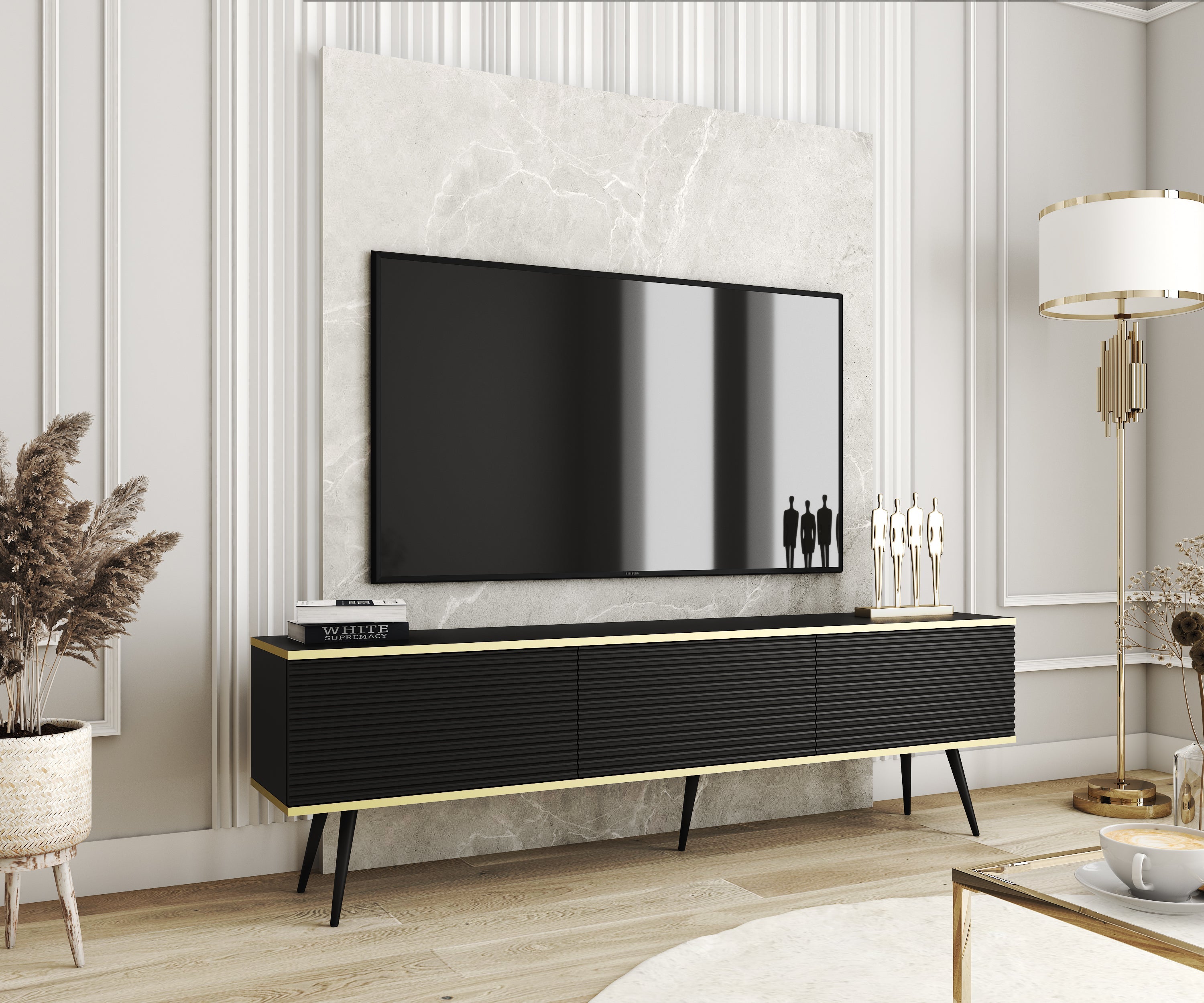 Oro TV Stand 175 - Fresh Design with Versatile Configuration
