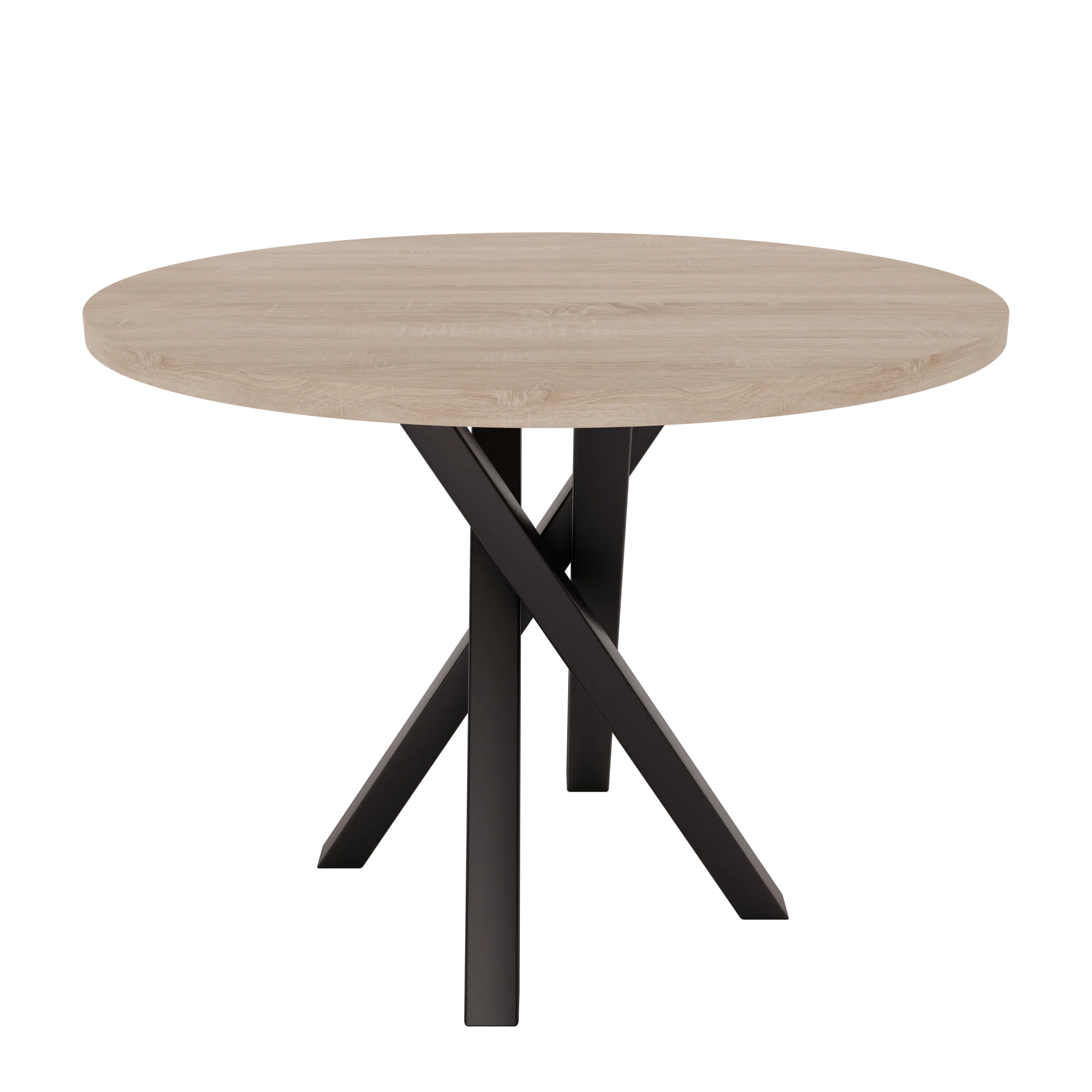Round Dining Table Redpak Raven 100/140 (Extendable)