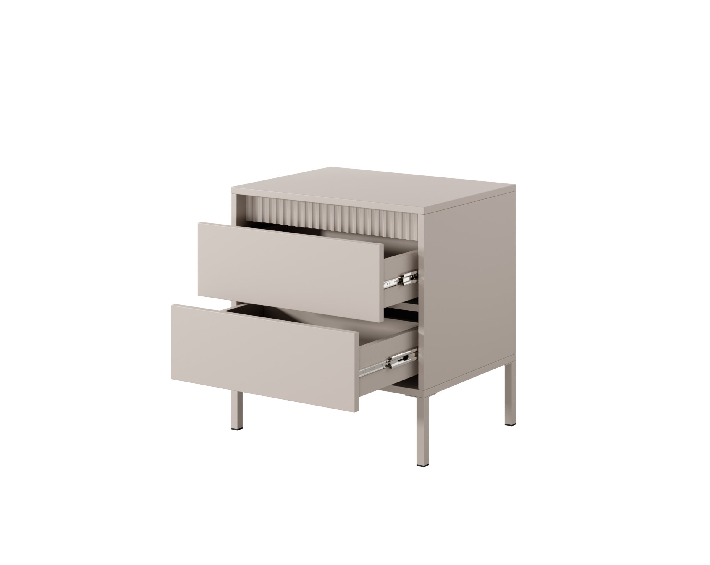Lask Senso – Bedside Table Beige