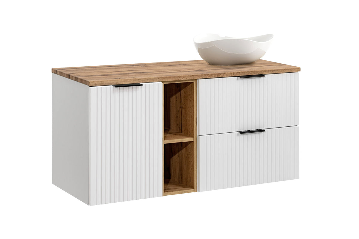 Adel White Vanity Unit Set 100 / 120 / 140 cm – Configure Your Bathroom