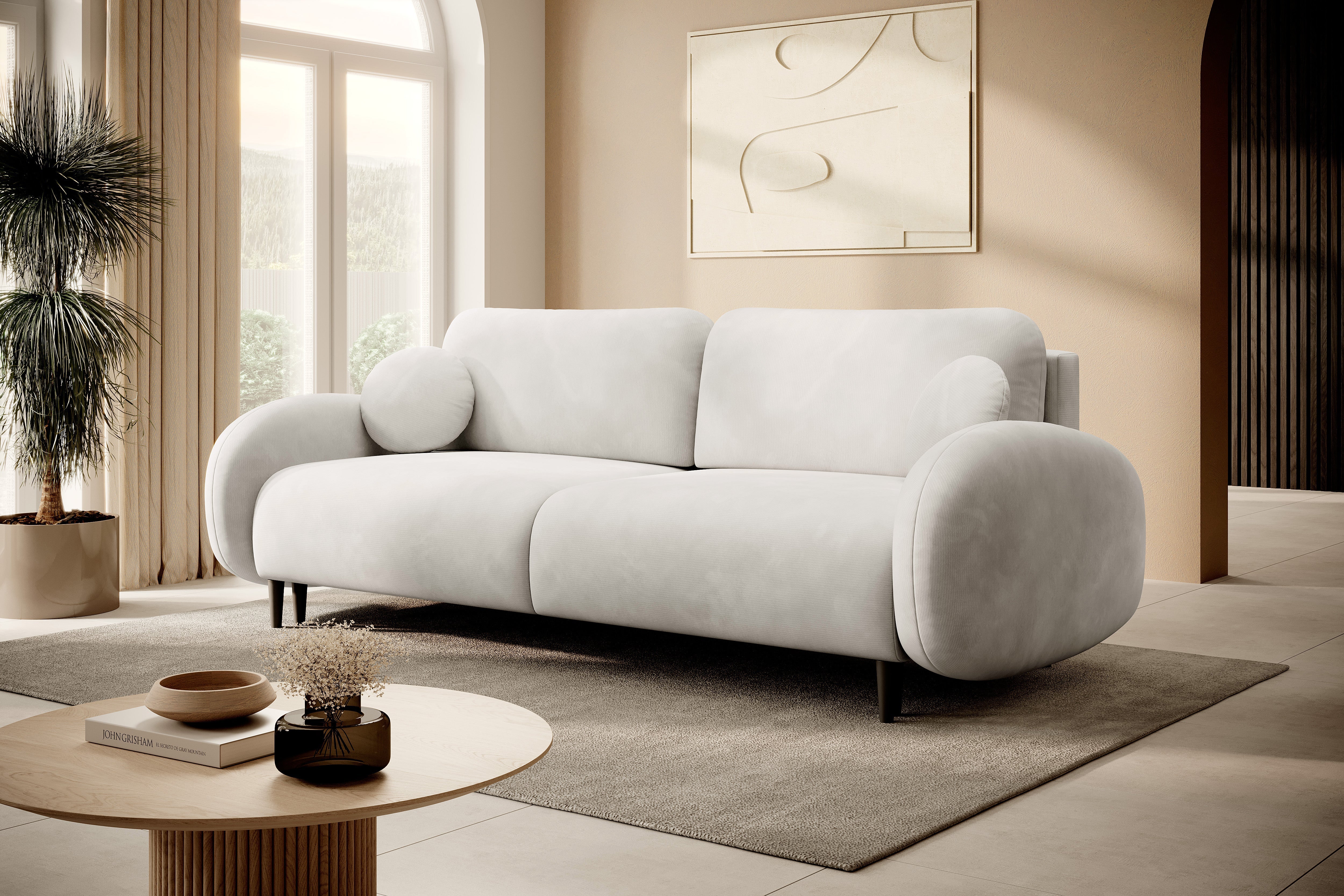 Lask SOFT Sofa Bed with Storage – 232 x 109 cm