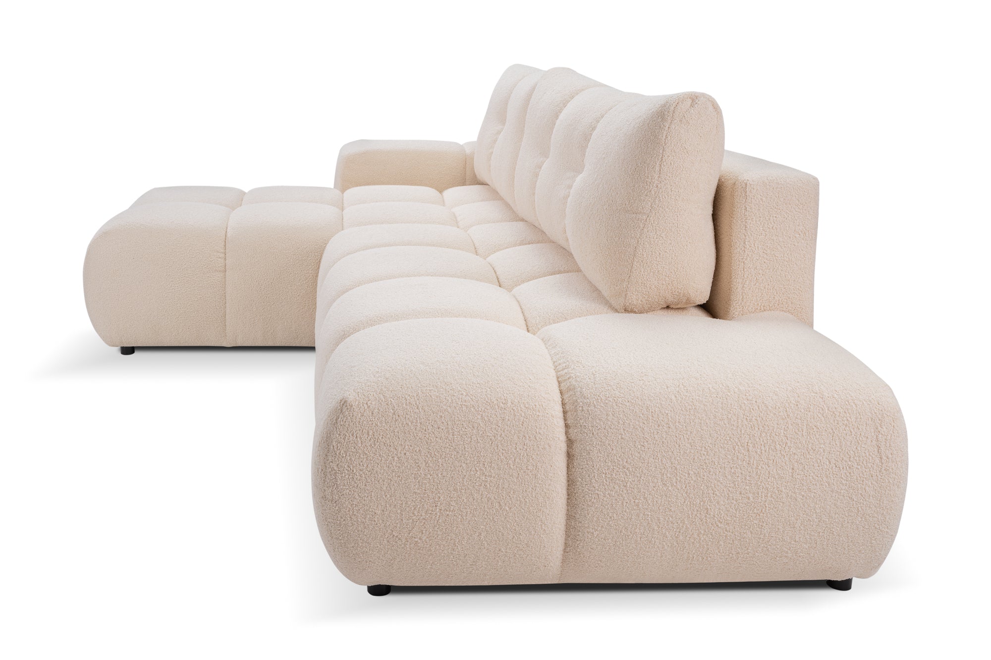 Lask SOHO Corner Sofa Bed with Storage – 286 x 177 cm – Left or Right Configuration