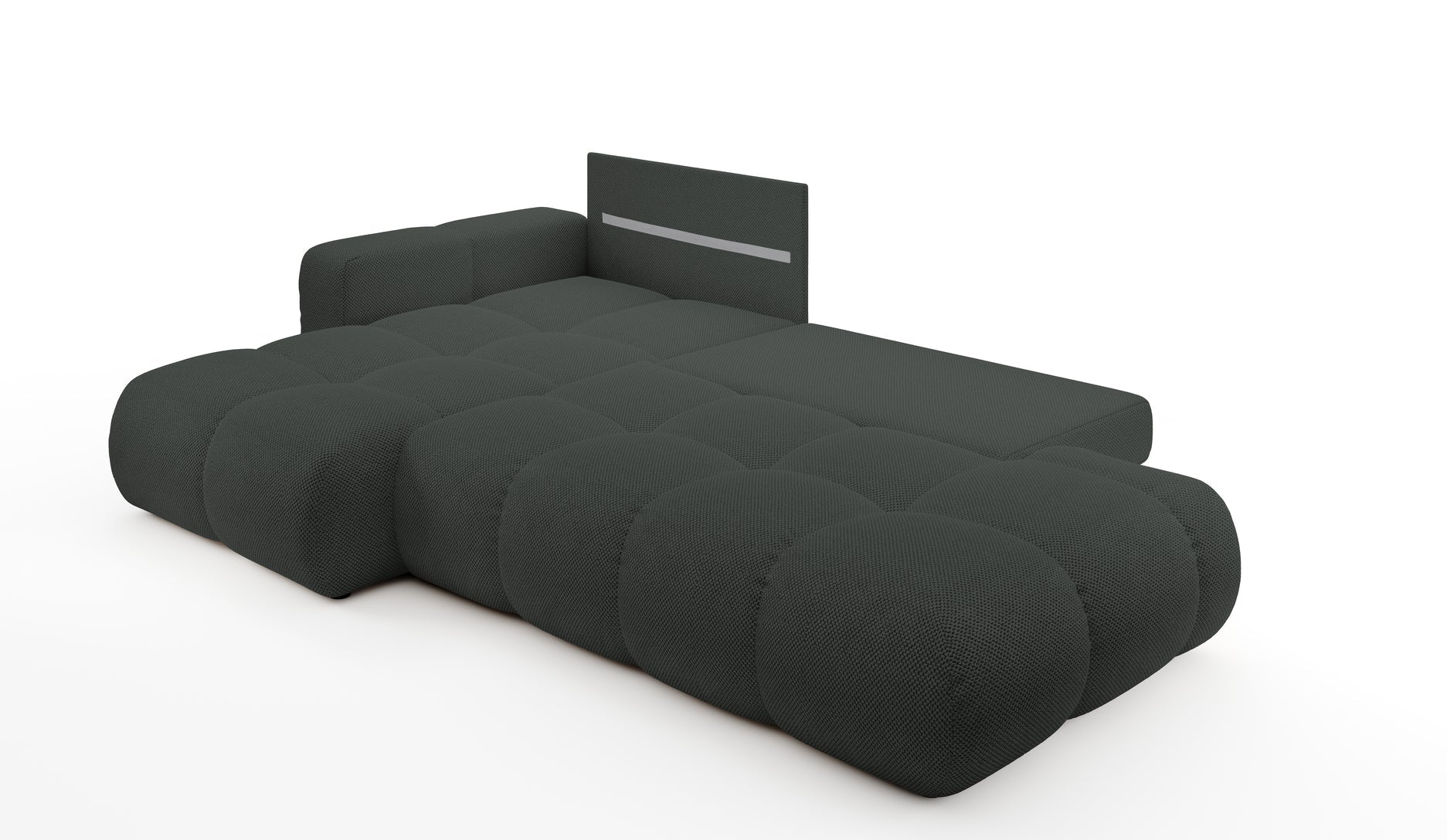 Lask SOHO Corner Sofa Bed with Storage – 286 x 177 cm – Left or Right Configuration