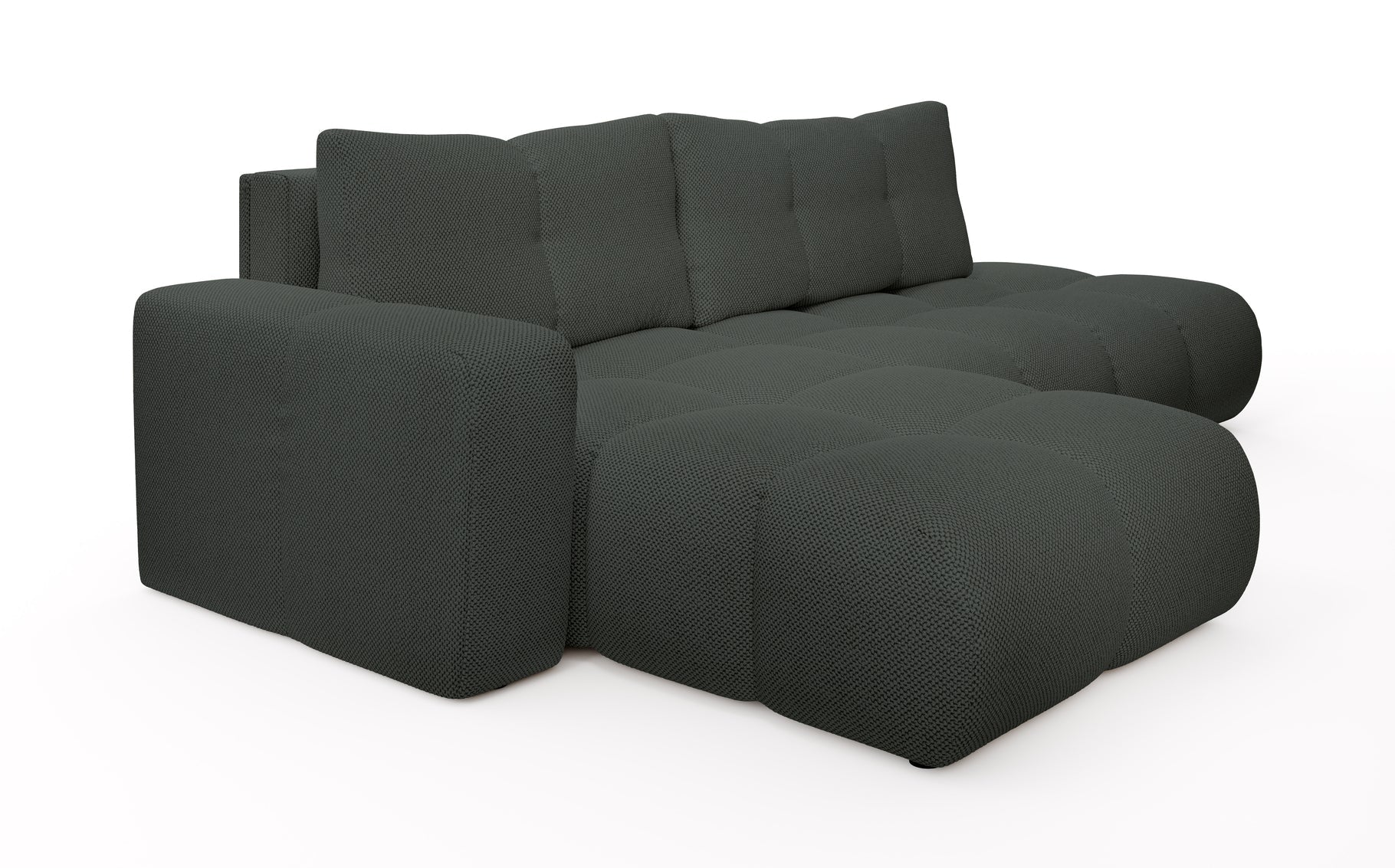 Lask SOHO Corner Sofa Bed with Storage – 286 x 177 cm – Left or Right Configuration