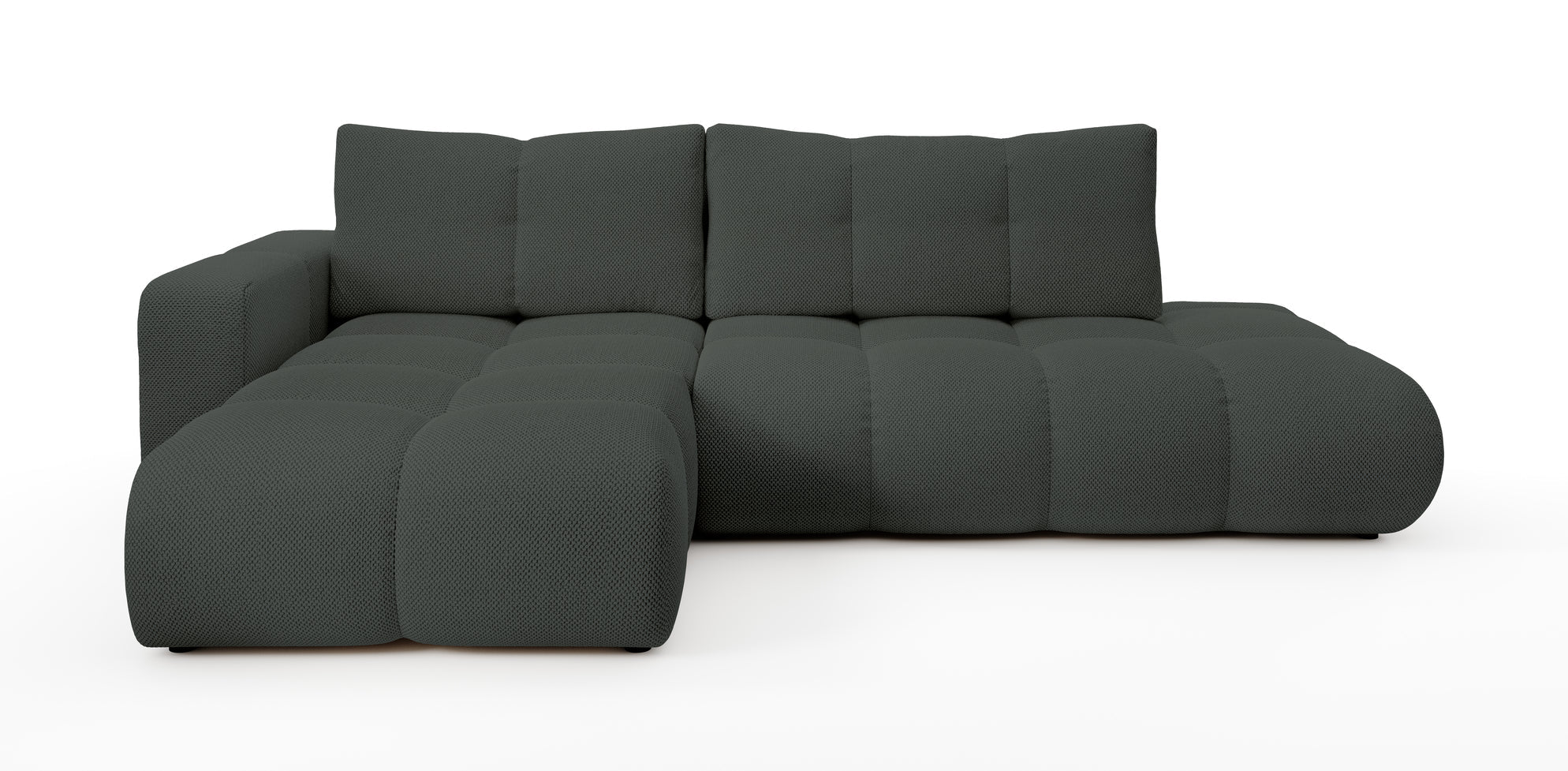 Lask SOHO Corner Sofa Bed with Storage – 286 x 177 cm – Left or Right Configuration