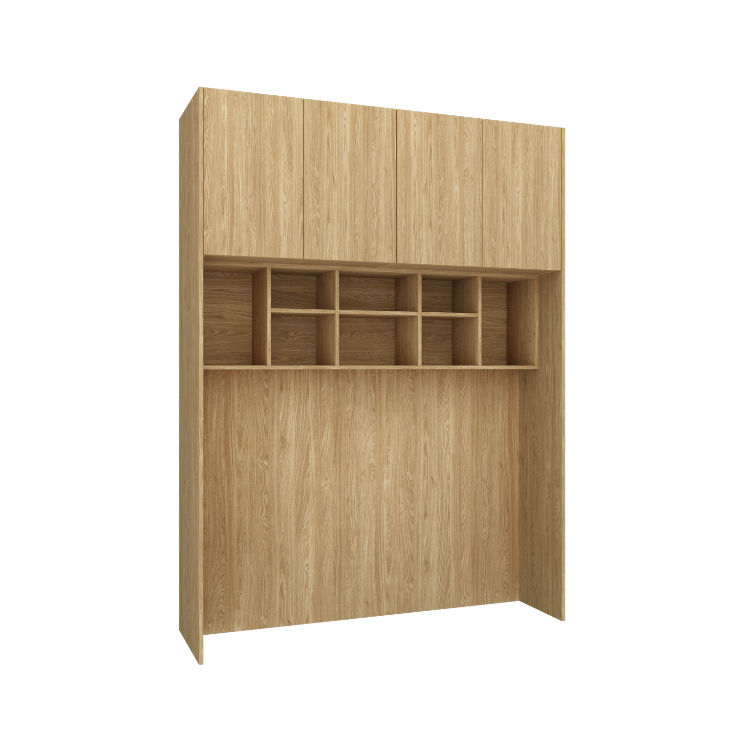 SLEEP VARIA Individuelles Schlafzimmer-Einbausystem – Geölte Eiche / Geölte Eiche