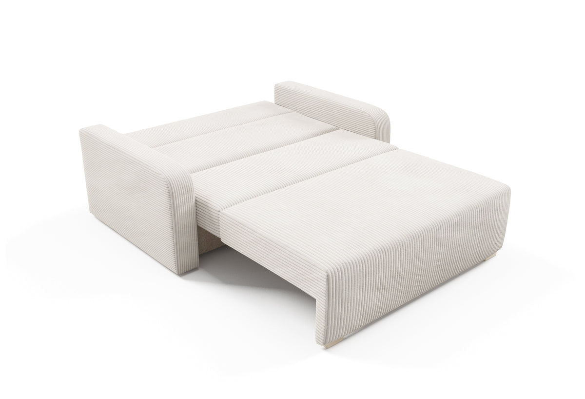 Ness III Schlafsofa – Dreisitzer mit Bettkasten – 130 cm