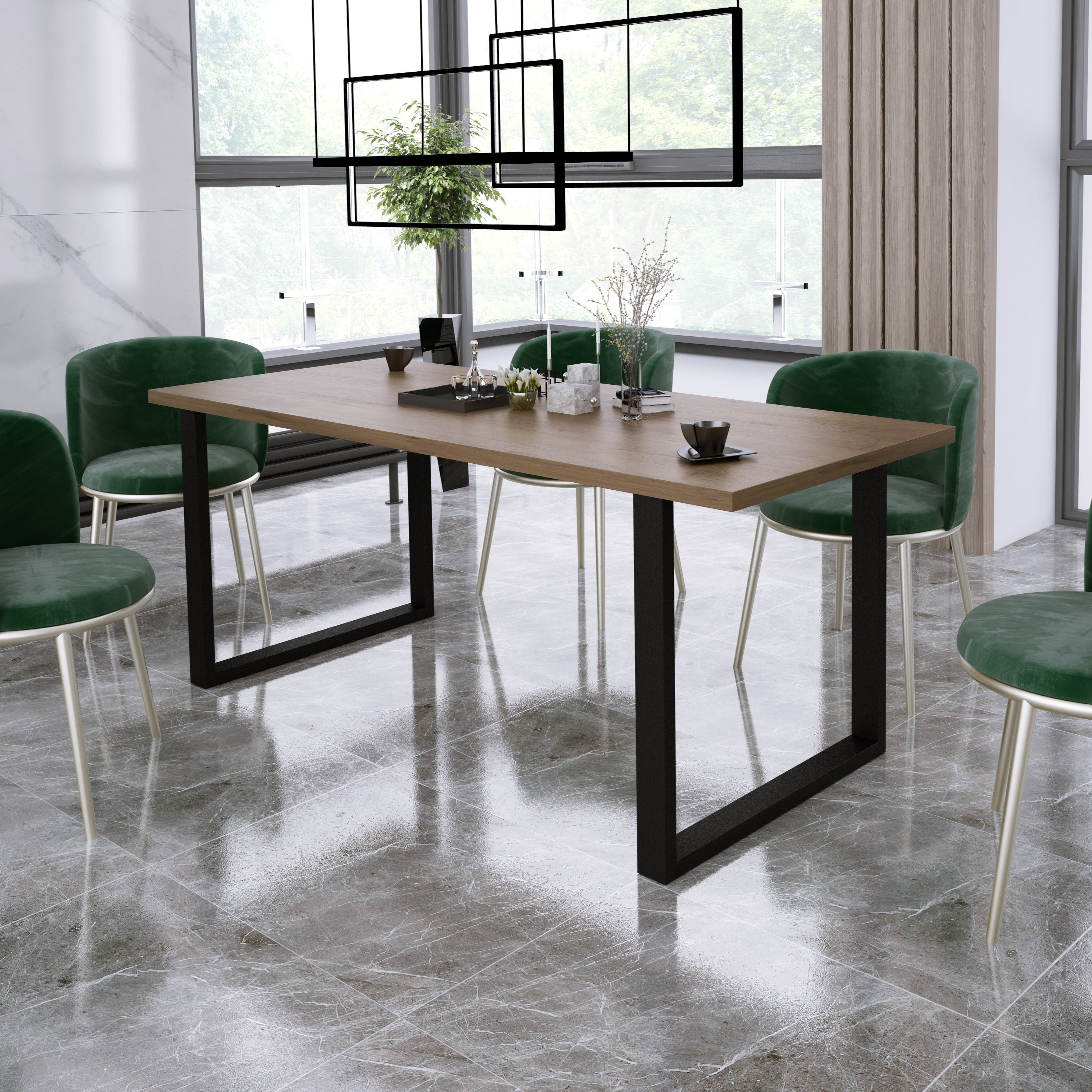 LE Imperial Table – Lancelot Oak 185 x 67 cm