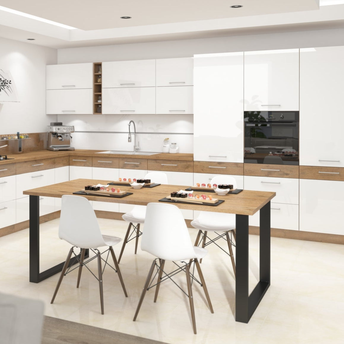 LE Imperial Table – Lancelot Oak 185 x 90 cm