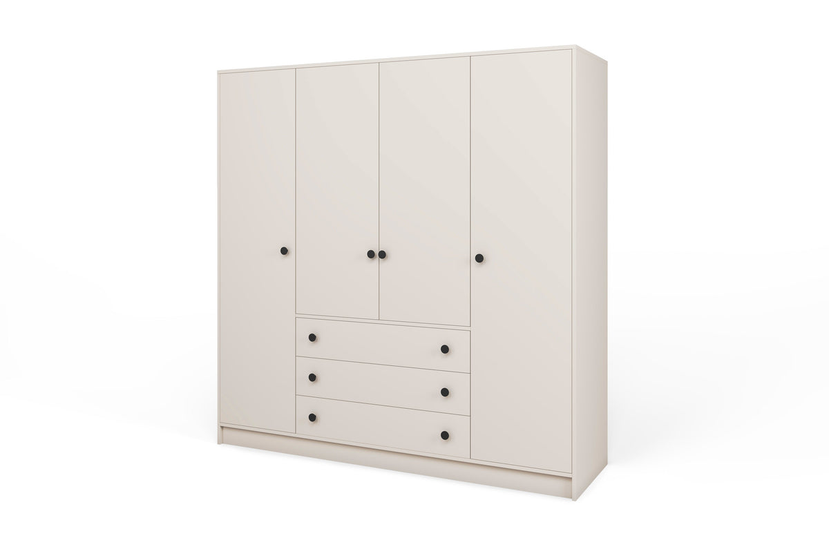 Storm 4D Wardrobe – With Mirror or Without Mirror | Cashmere