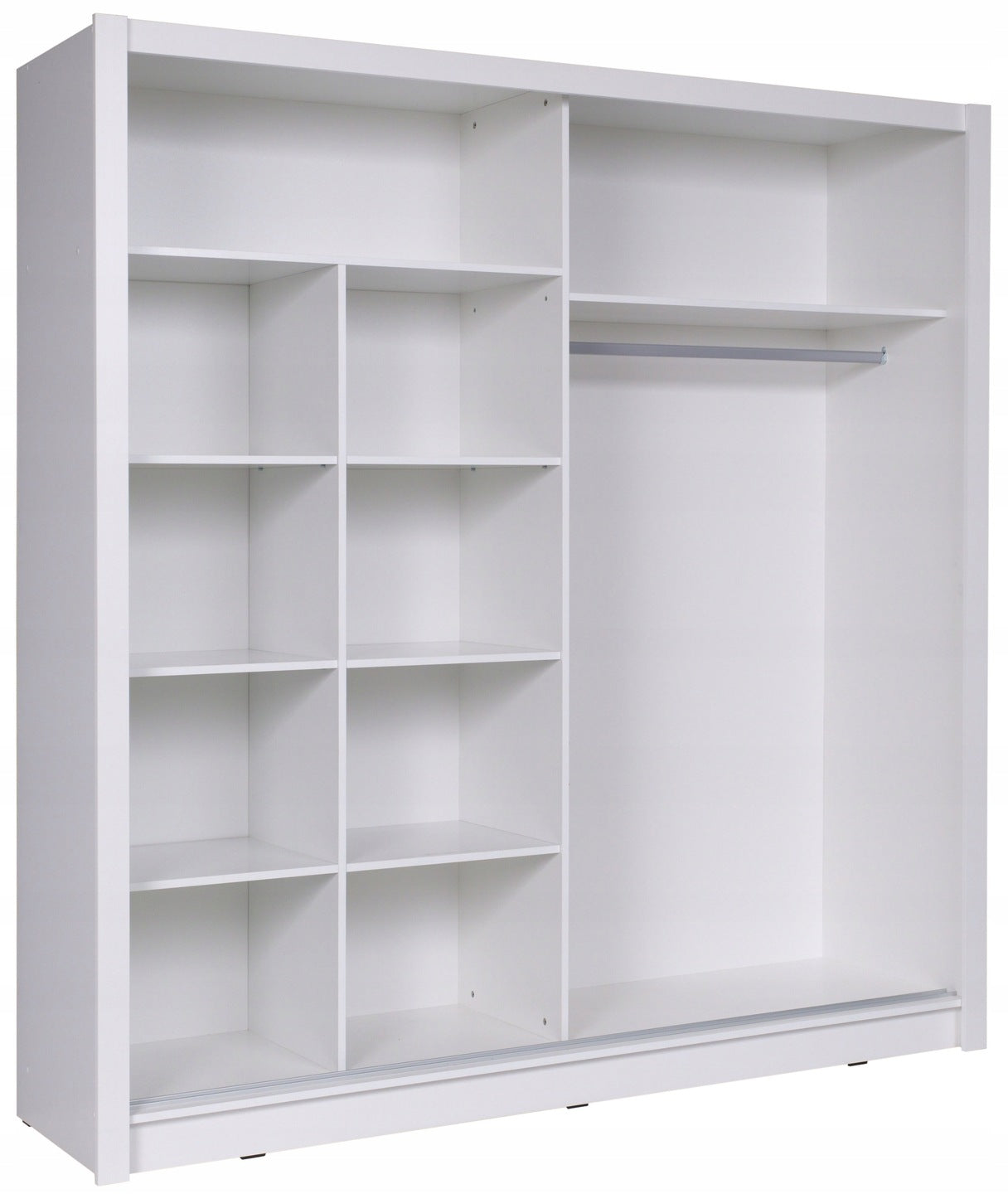 MO Baku 10 - Sliding Door Wardrobe 155 cm - White