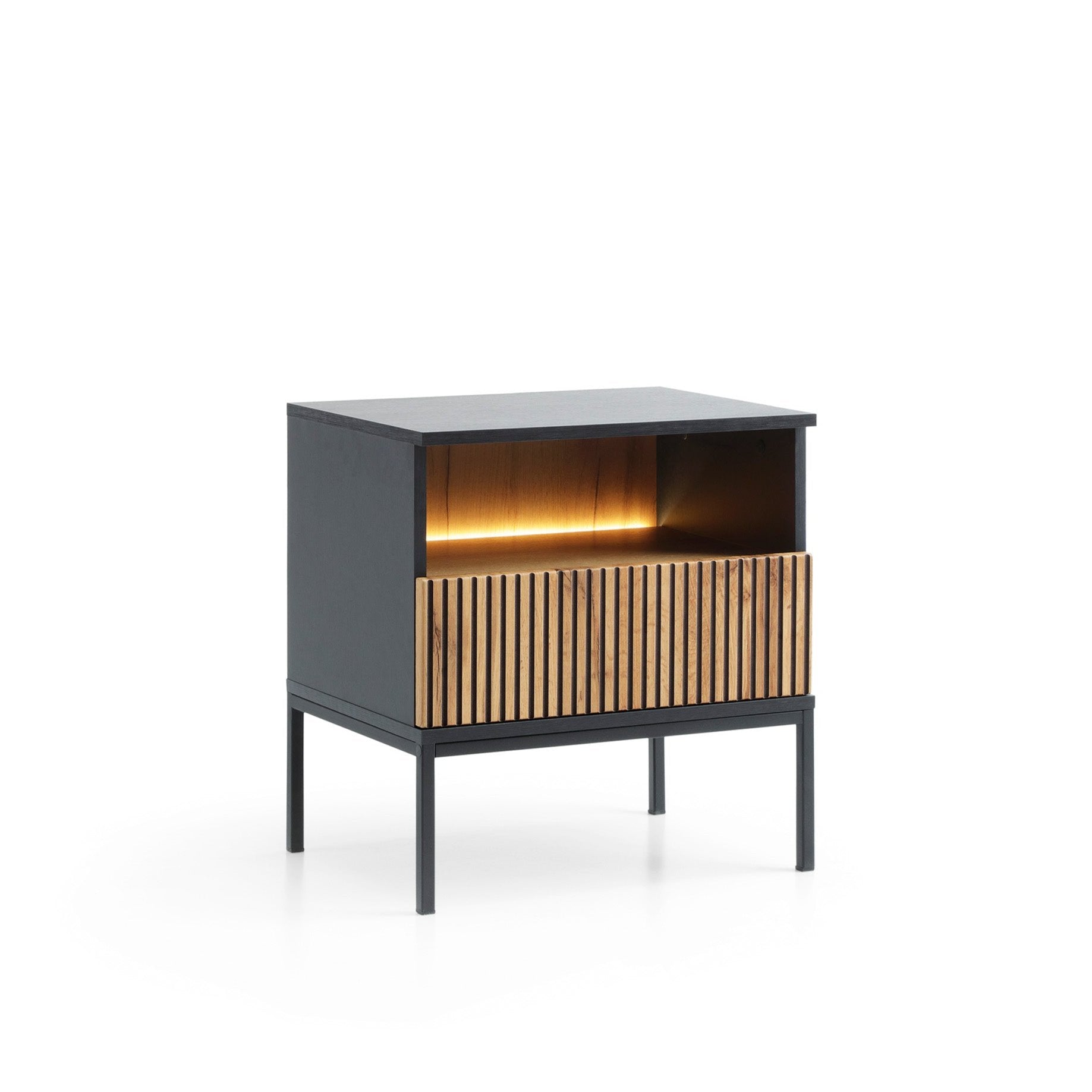 Sento Nightstand - Modern Simplicity with Functional Elegance