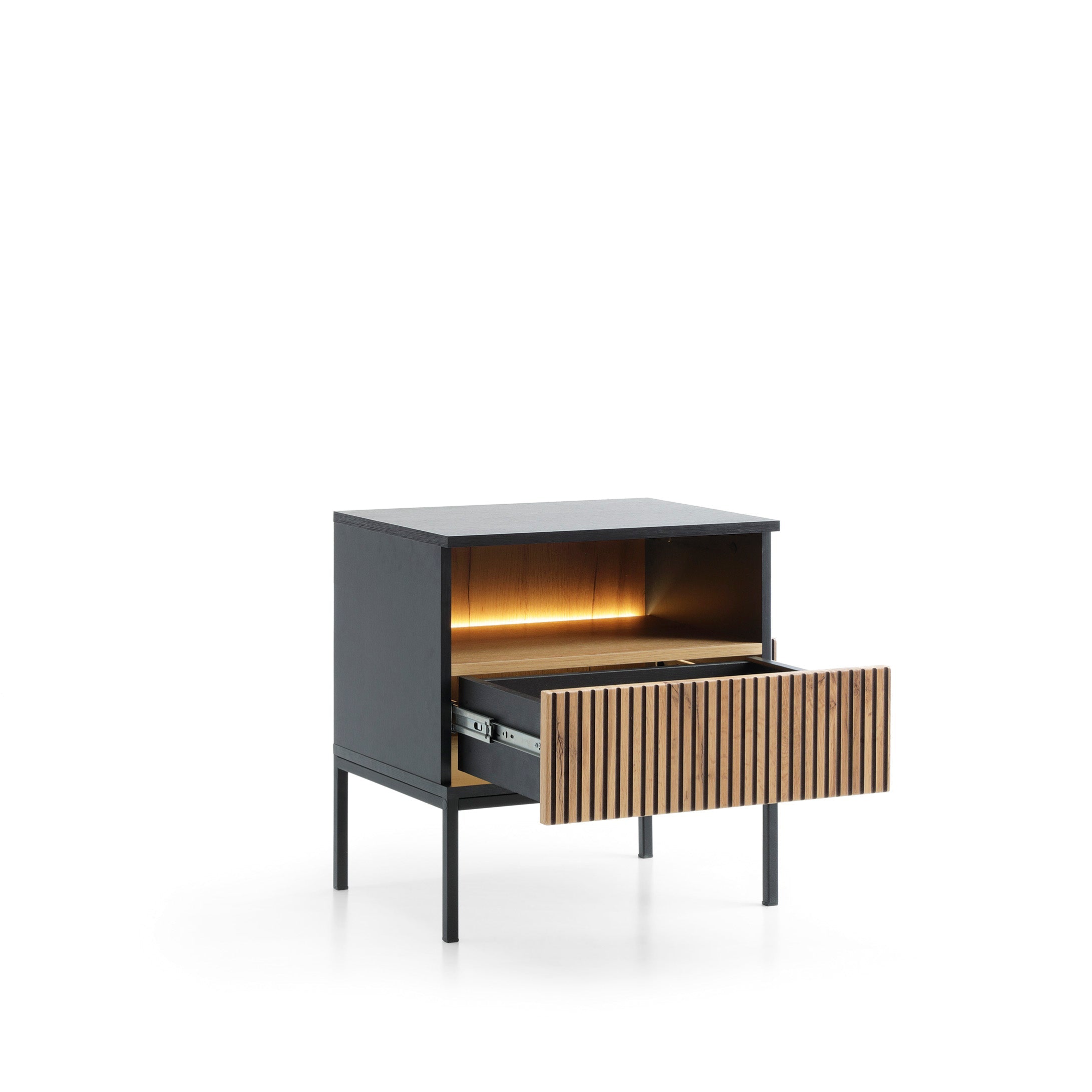 Sento Nightstand - Modern Simplicity with Functional Elegance