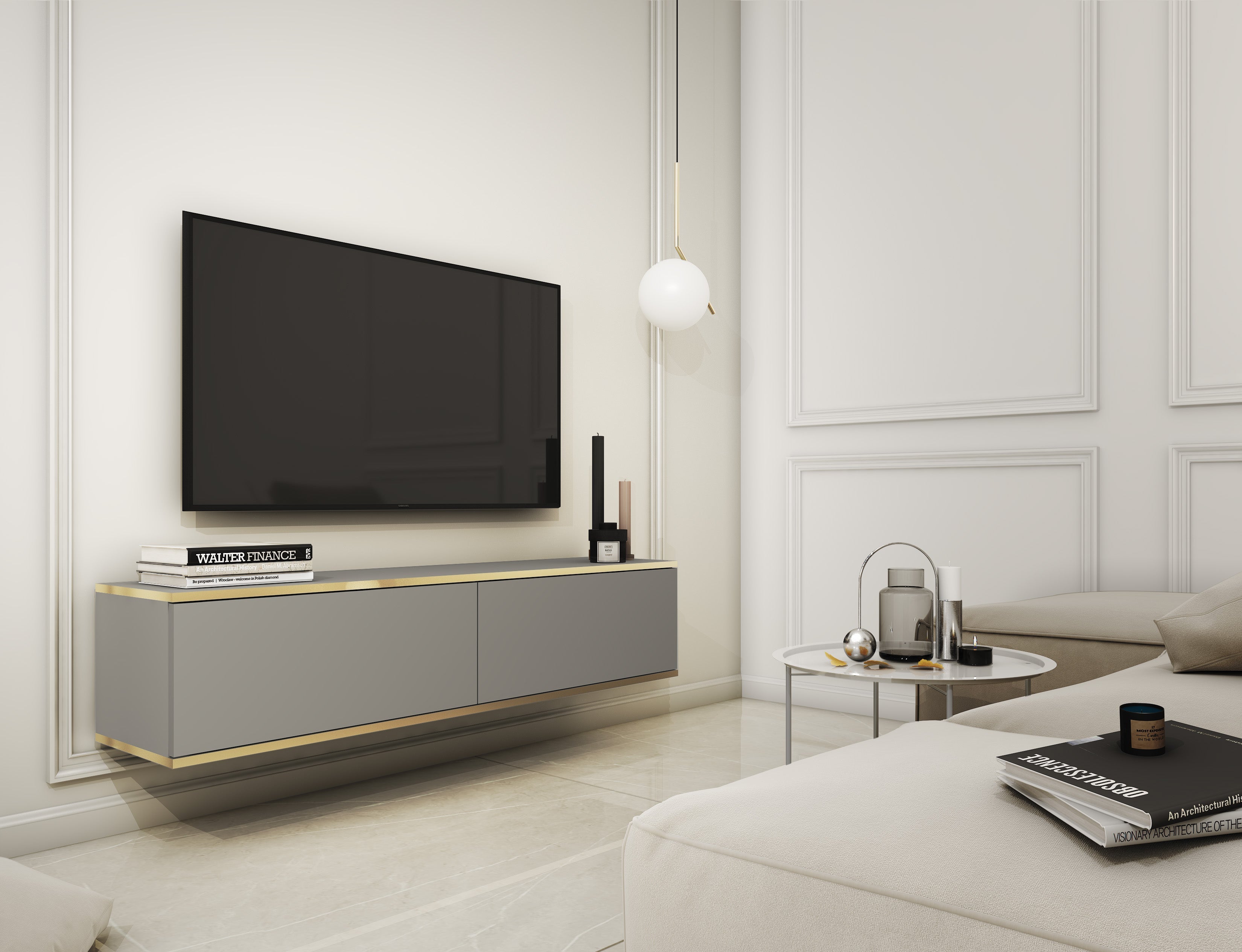 Oro TV Stand 135 - Modern Design with Versatile Configuration