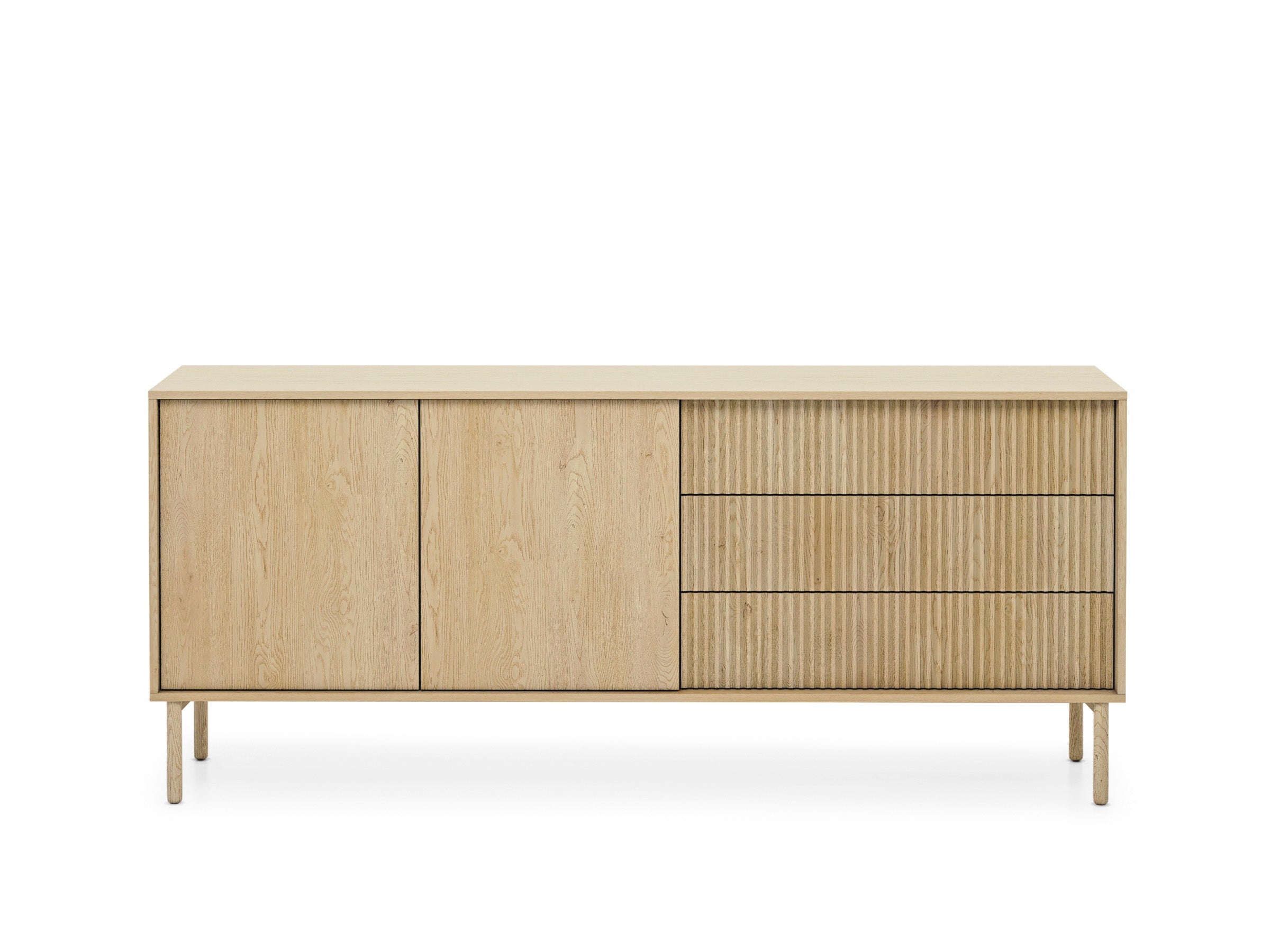 Lask Tavo – Sideboard 187 cm with 2 Doors and 3 Drawers (187.1 × 79.8 × 39.5 cm)