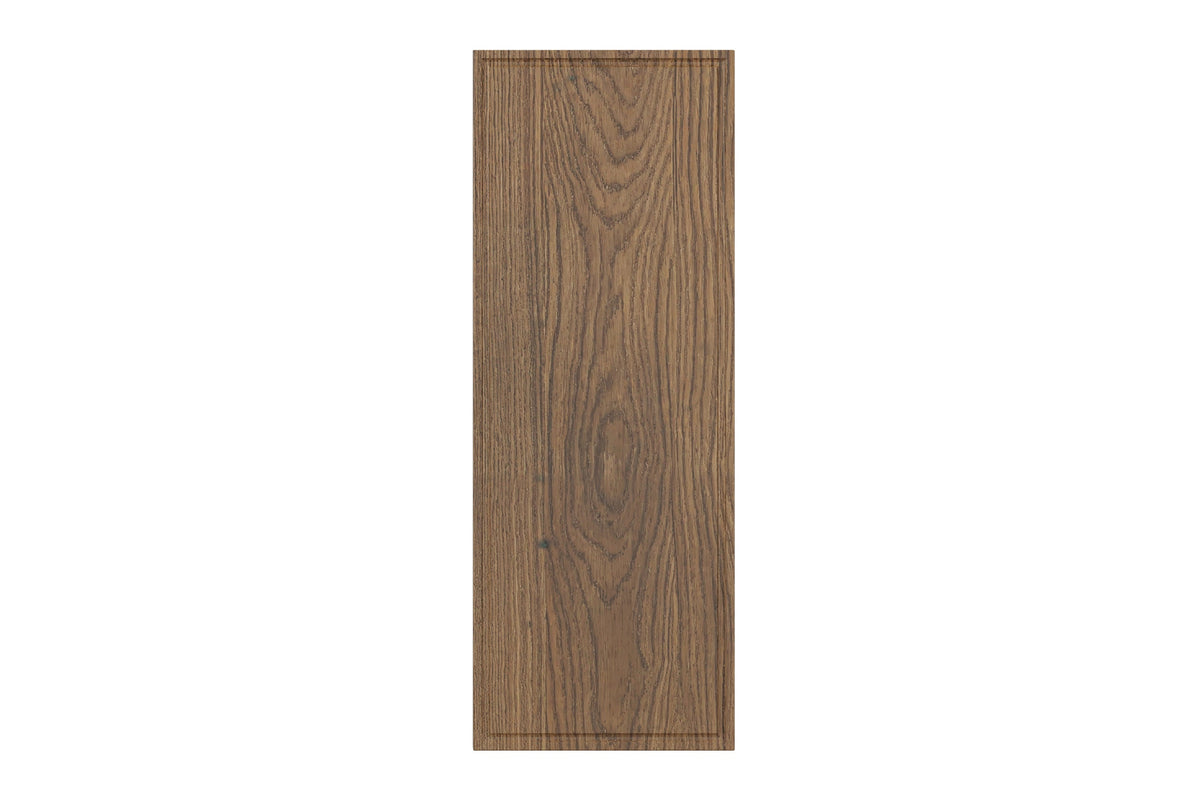 Talia Casella Hängeschrank 1 Tür – Mattschwarz, Casella-Eiche, 30x18.5x80 cm