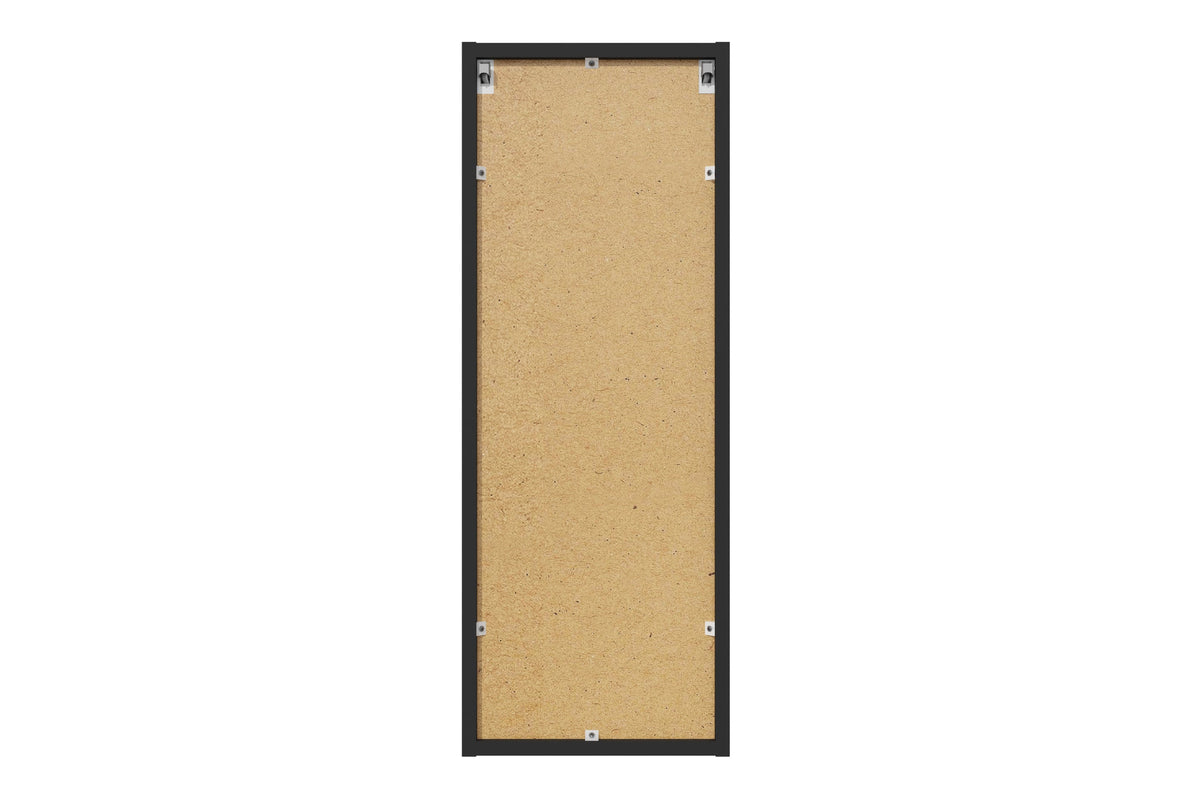 Talia Casella Hängeschrank 1 Tür – Mattschwarz, Casella-Eiche, 30x18.5x80 cm