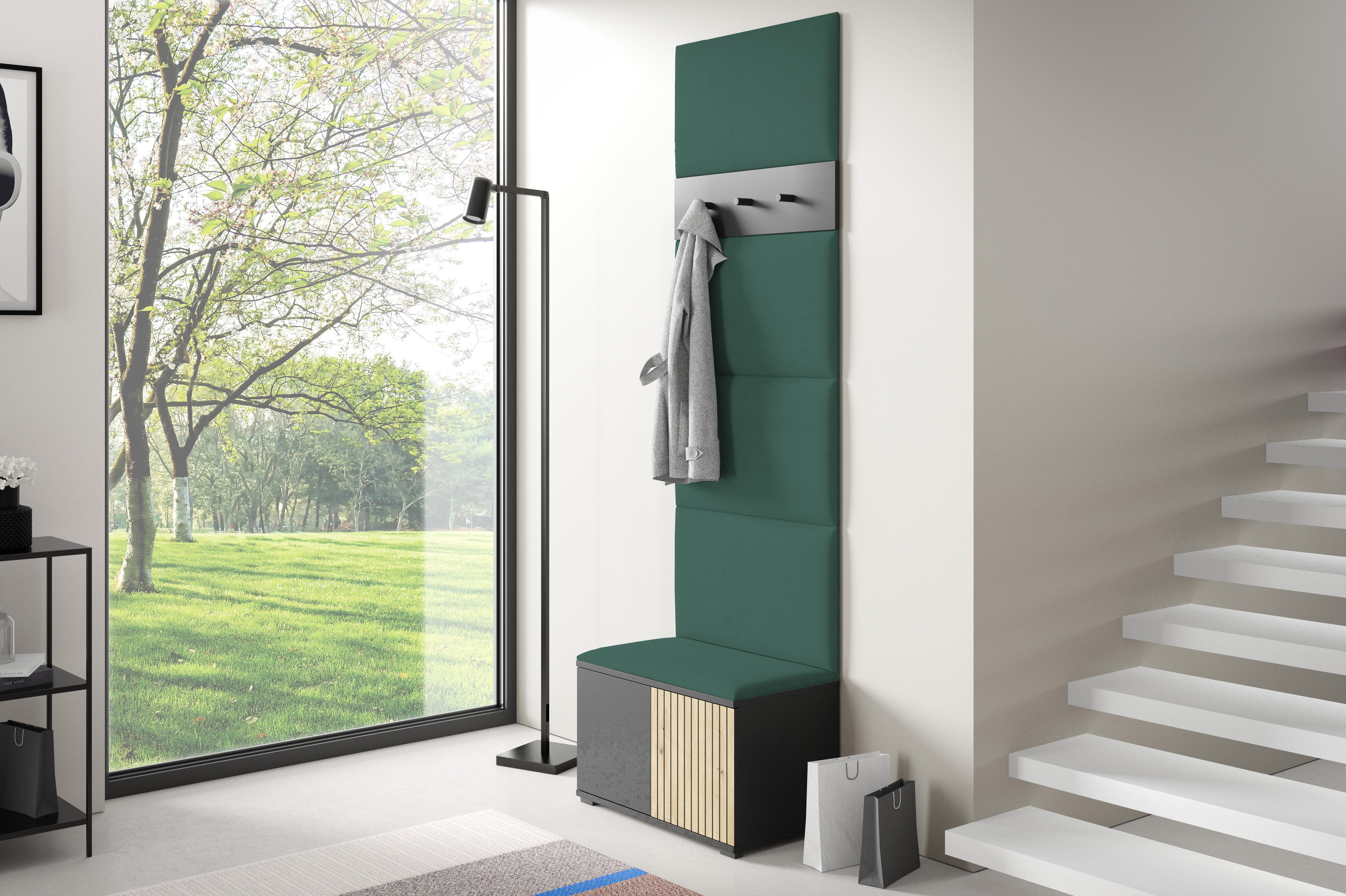 PK Ross 6 Hallway Set –  Upholstered Panels in Various Colours