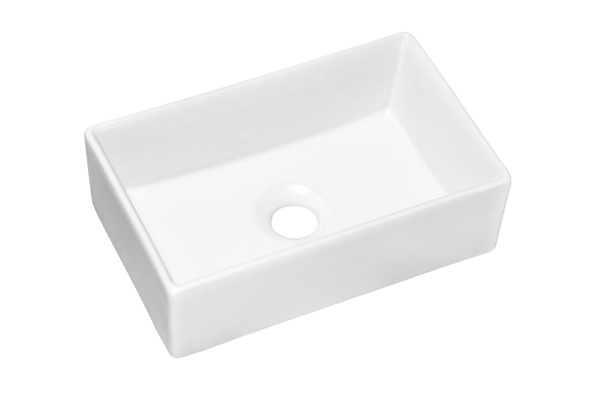 Waschbecken Gaja – Glänzendes Weiß, 35 cm