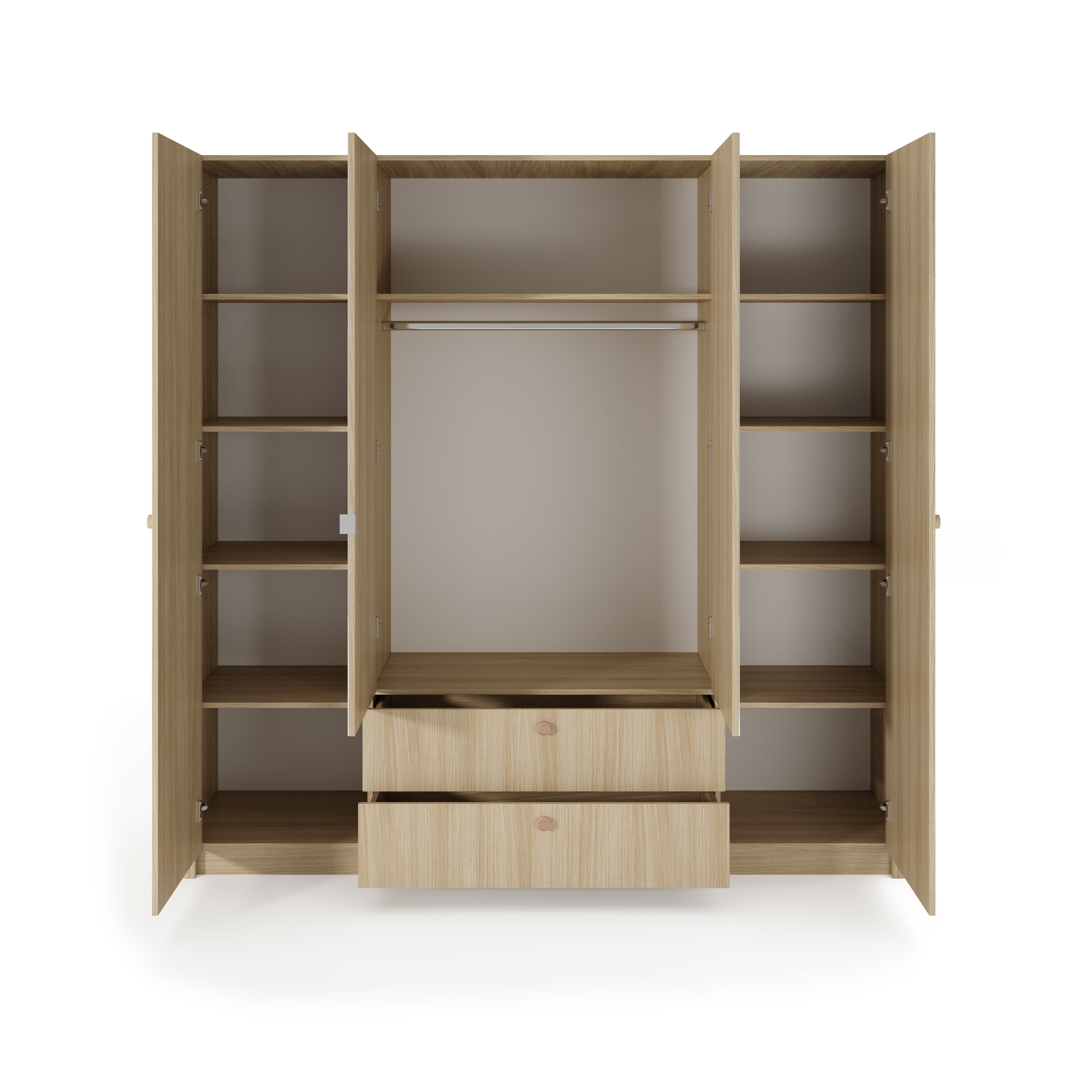 Lask Viki – 4-Door Wardrobe