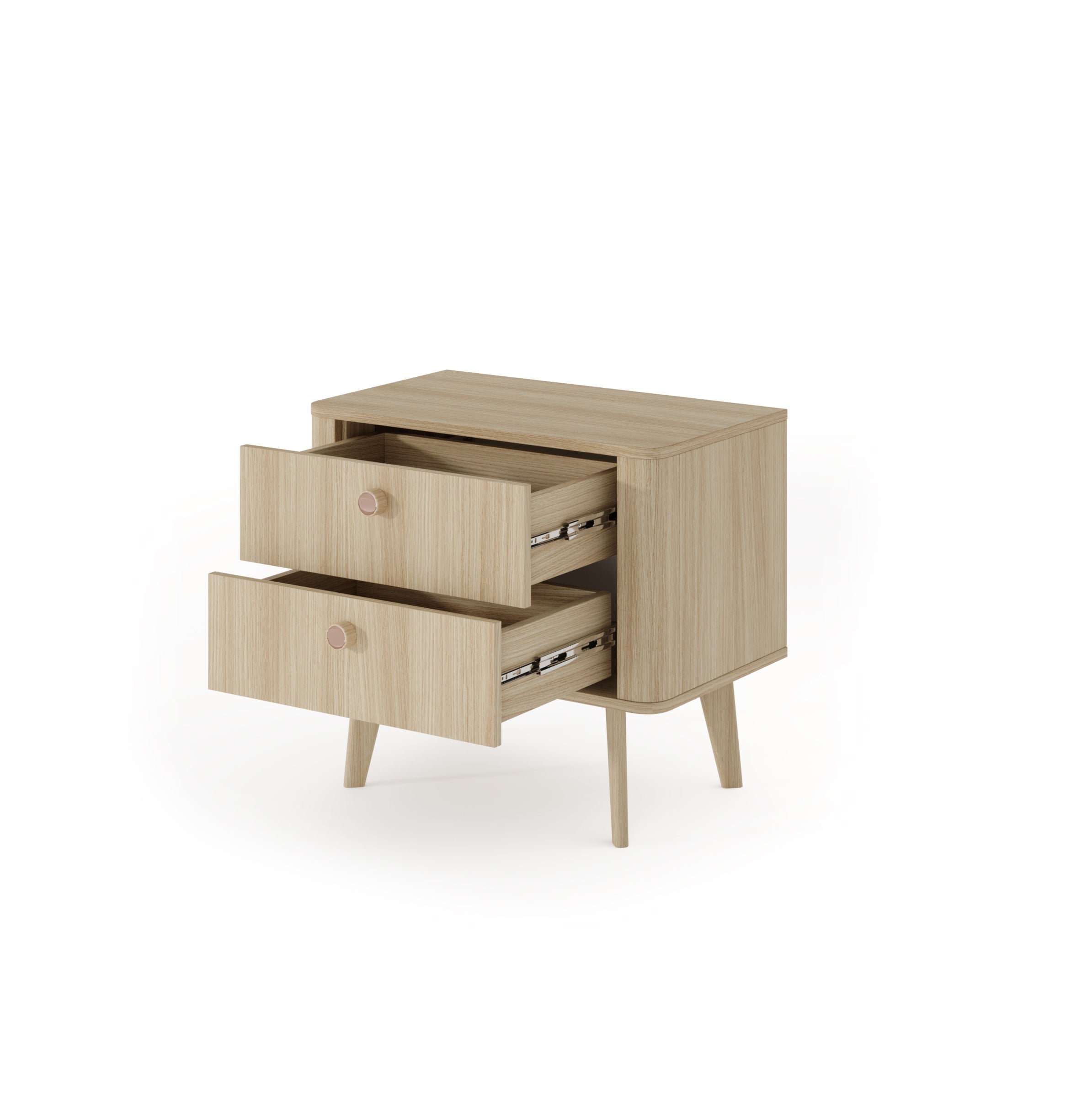 Lask Viki – Bedside Table with 2 Drawers