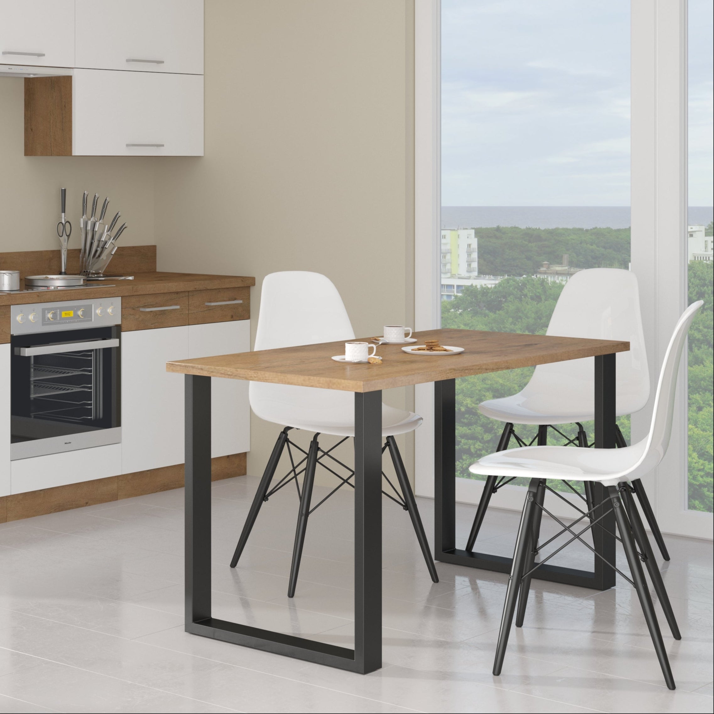 LE Imperial Table, Lancelot Oak 138 x 67 cm