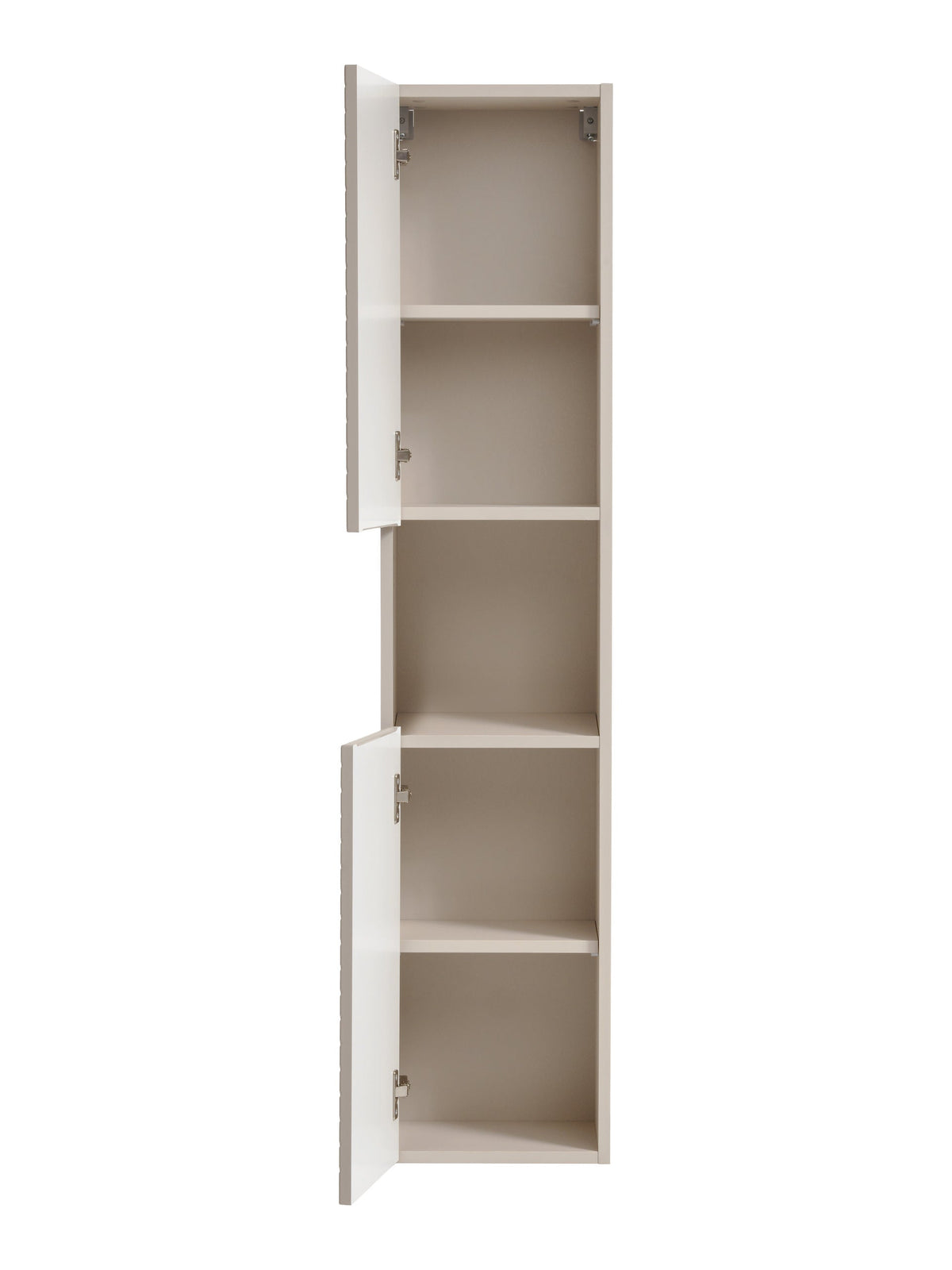 Viva Kaschmir Hochschrank 2-türig – Kaschmir Matt, 30 cm